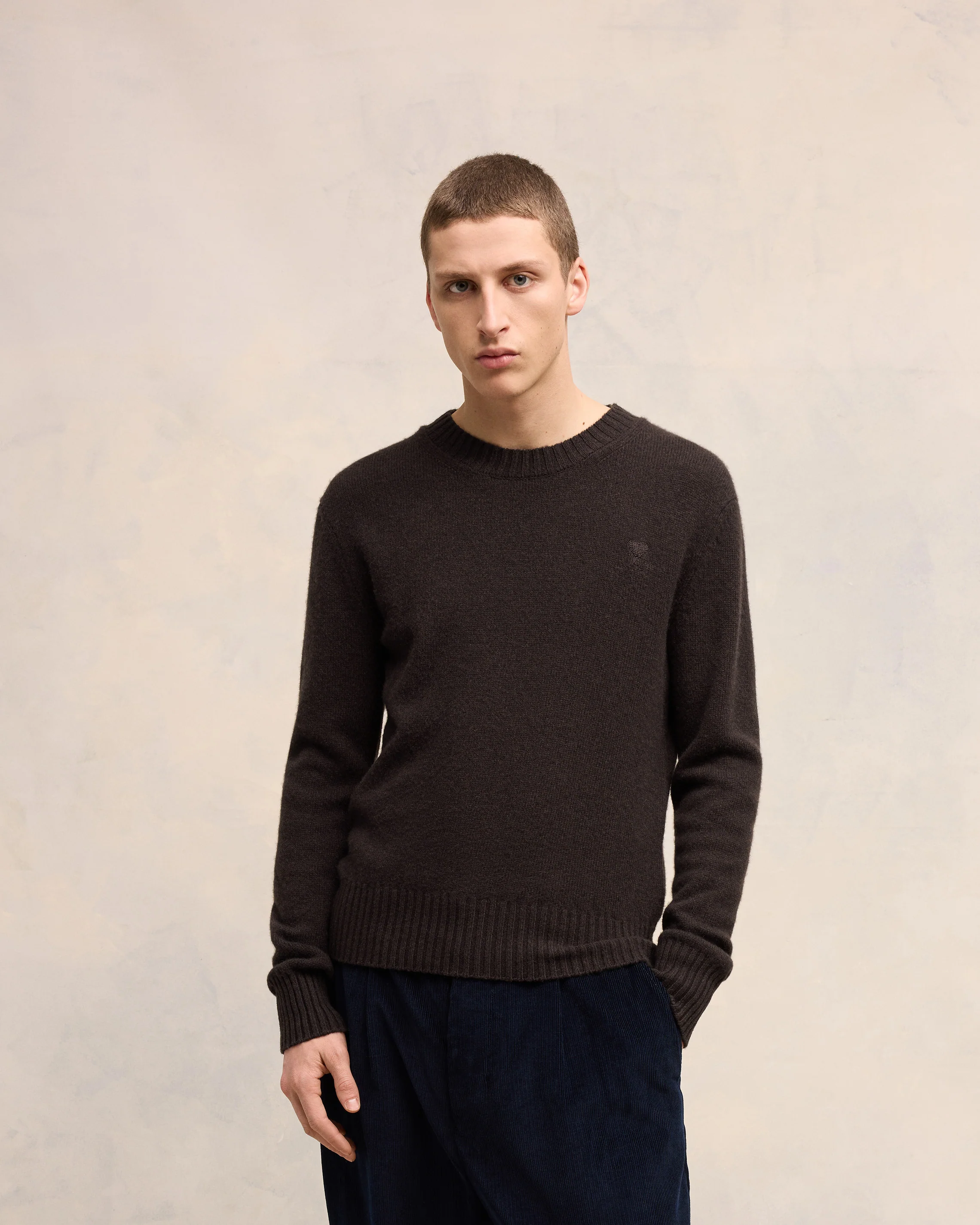 Cashmere Ami de Coeur Crew Neck Sweater