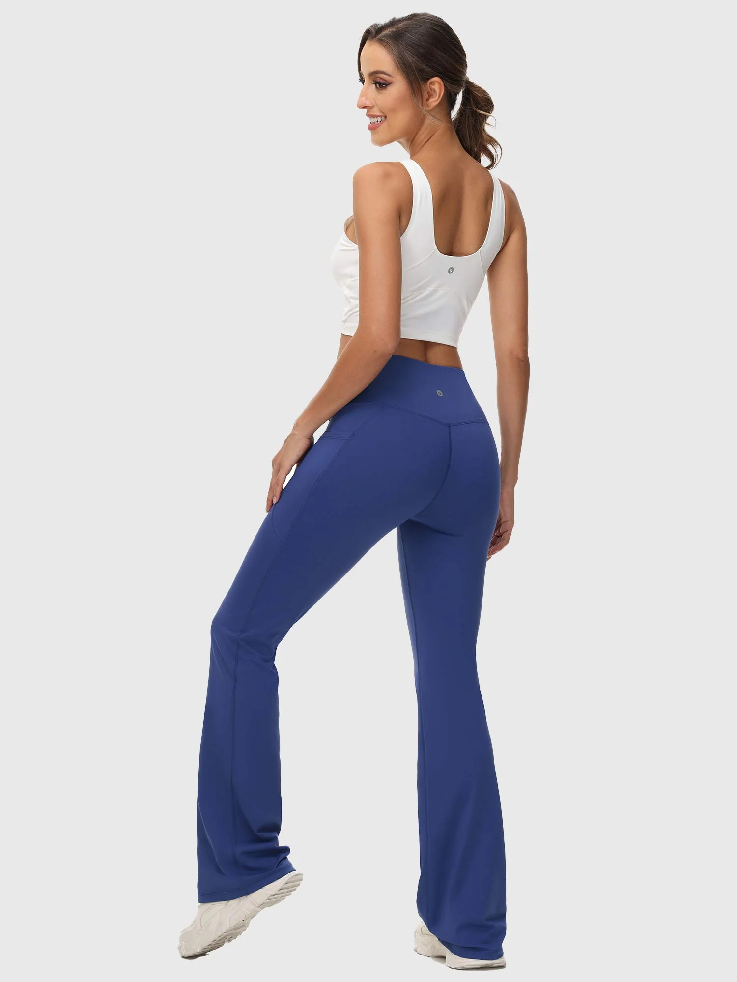 Laureate 34 Crossover High Rise Flared Pants