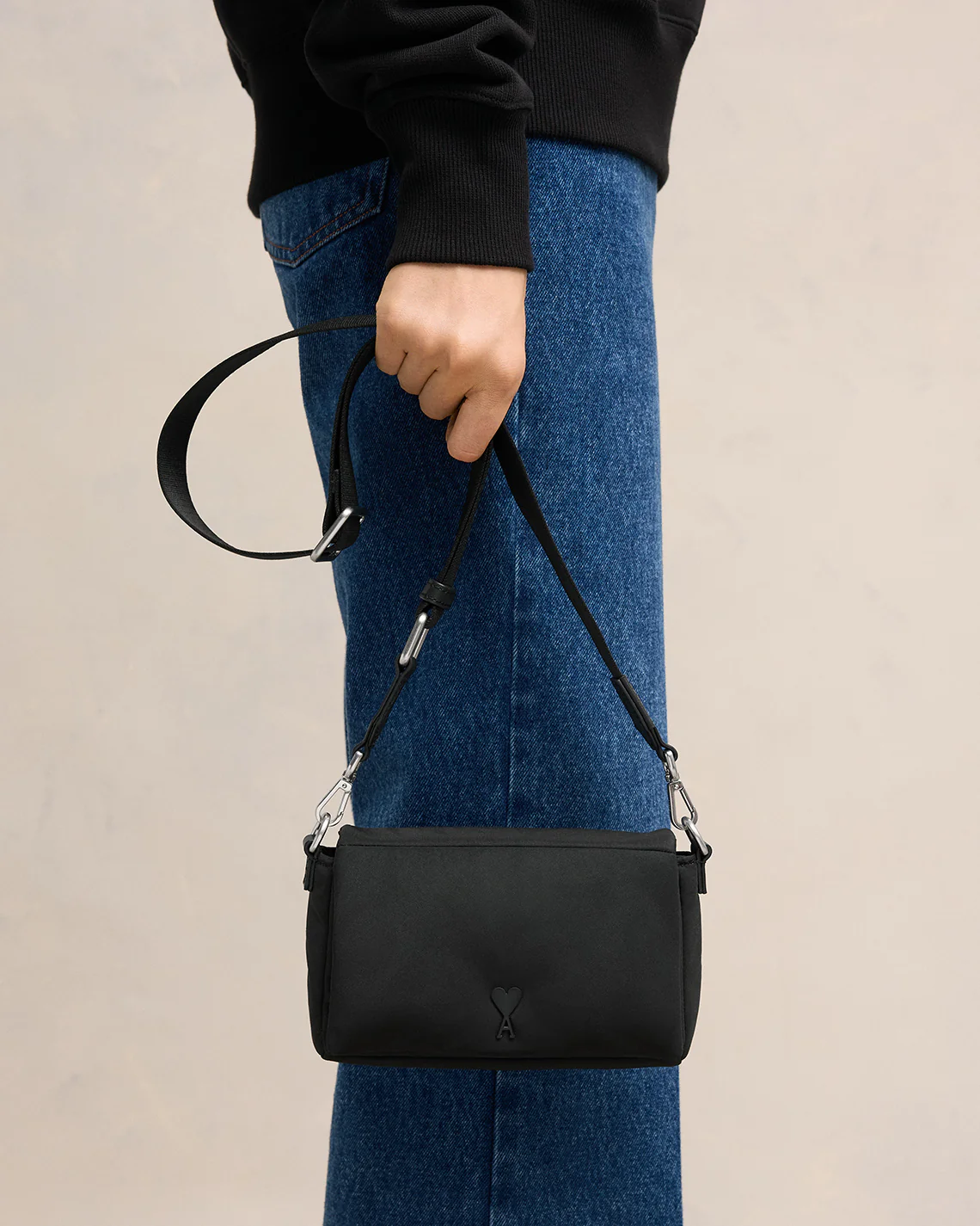 Black Ami de Coeur Lunch Box Bag