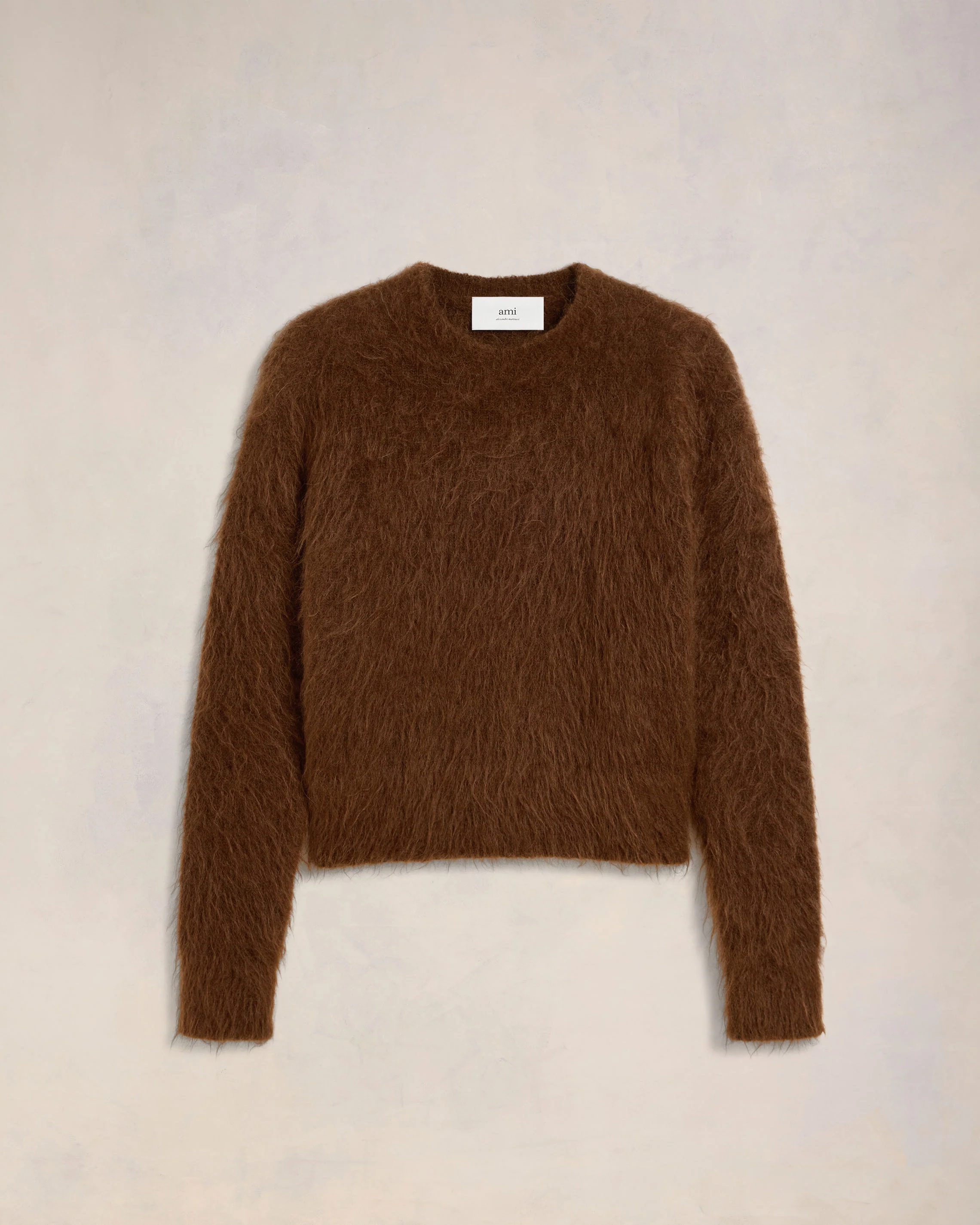 Alpaca Mohair Brushed Sweater
