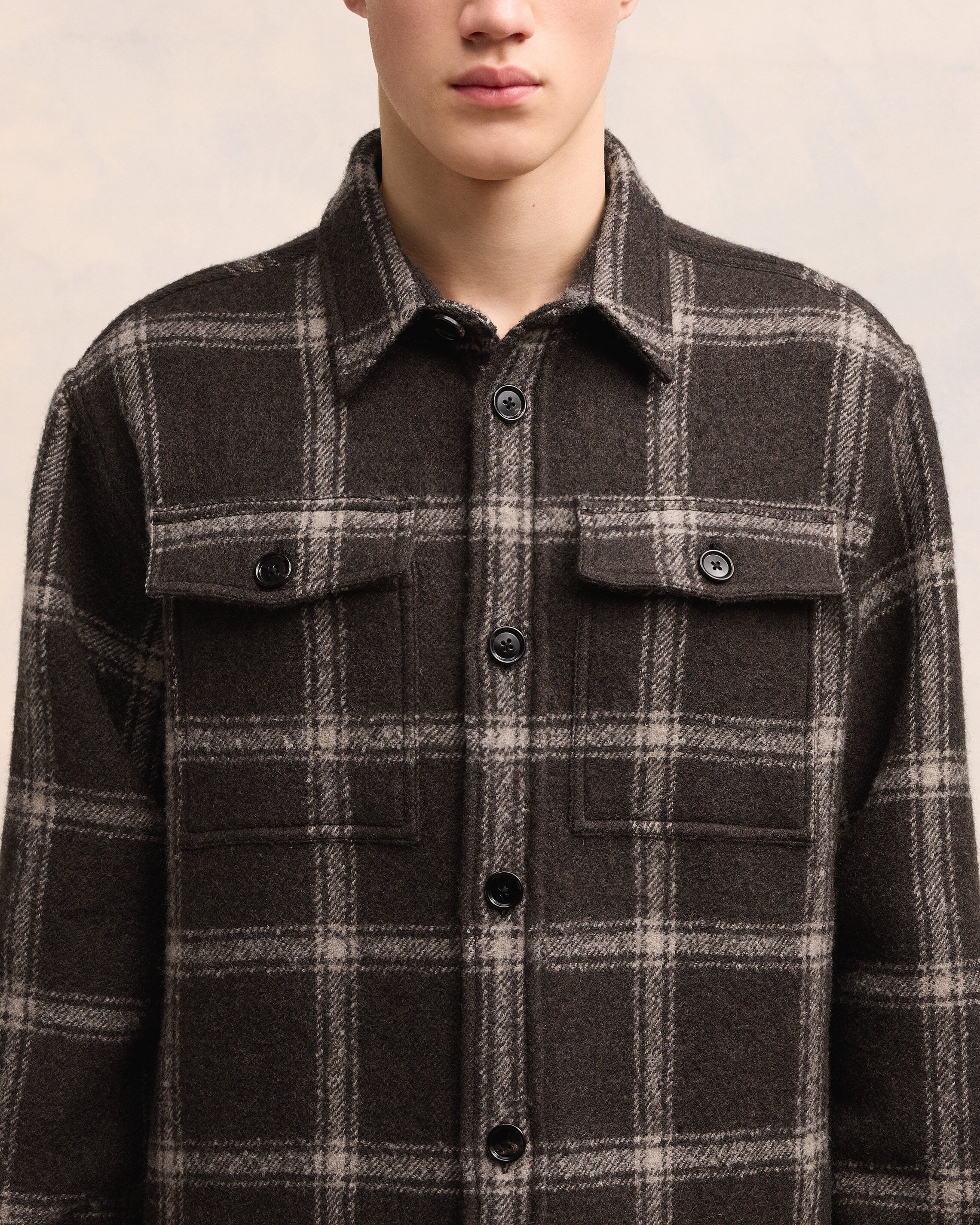 Overshirt With Chest Pocket