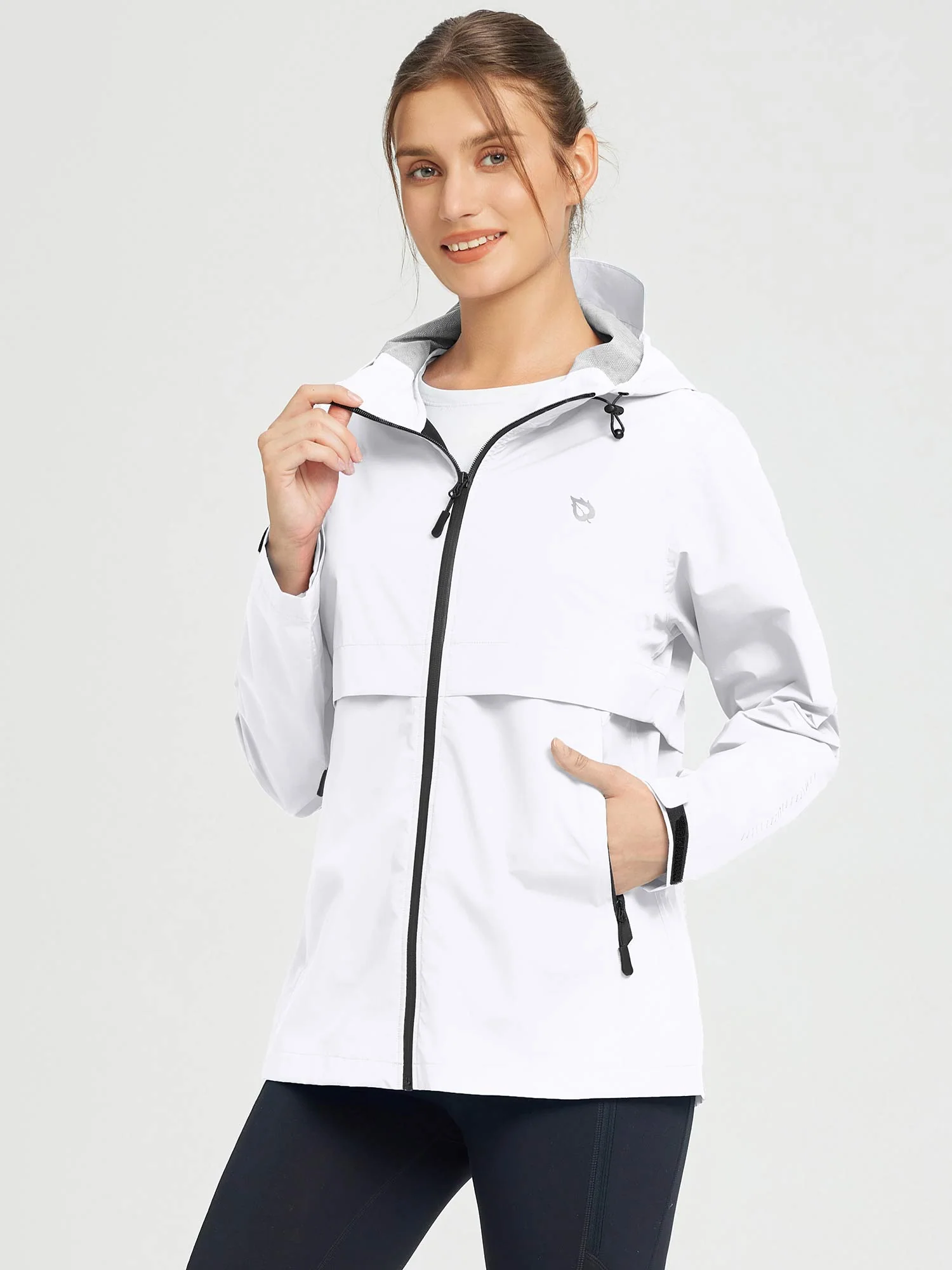 Flyleaf Waterproof Hooded Jacket
