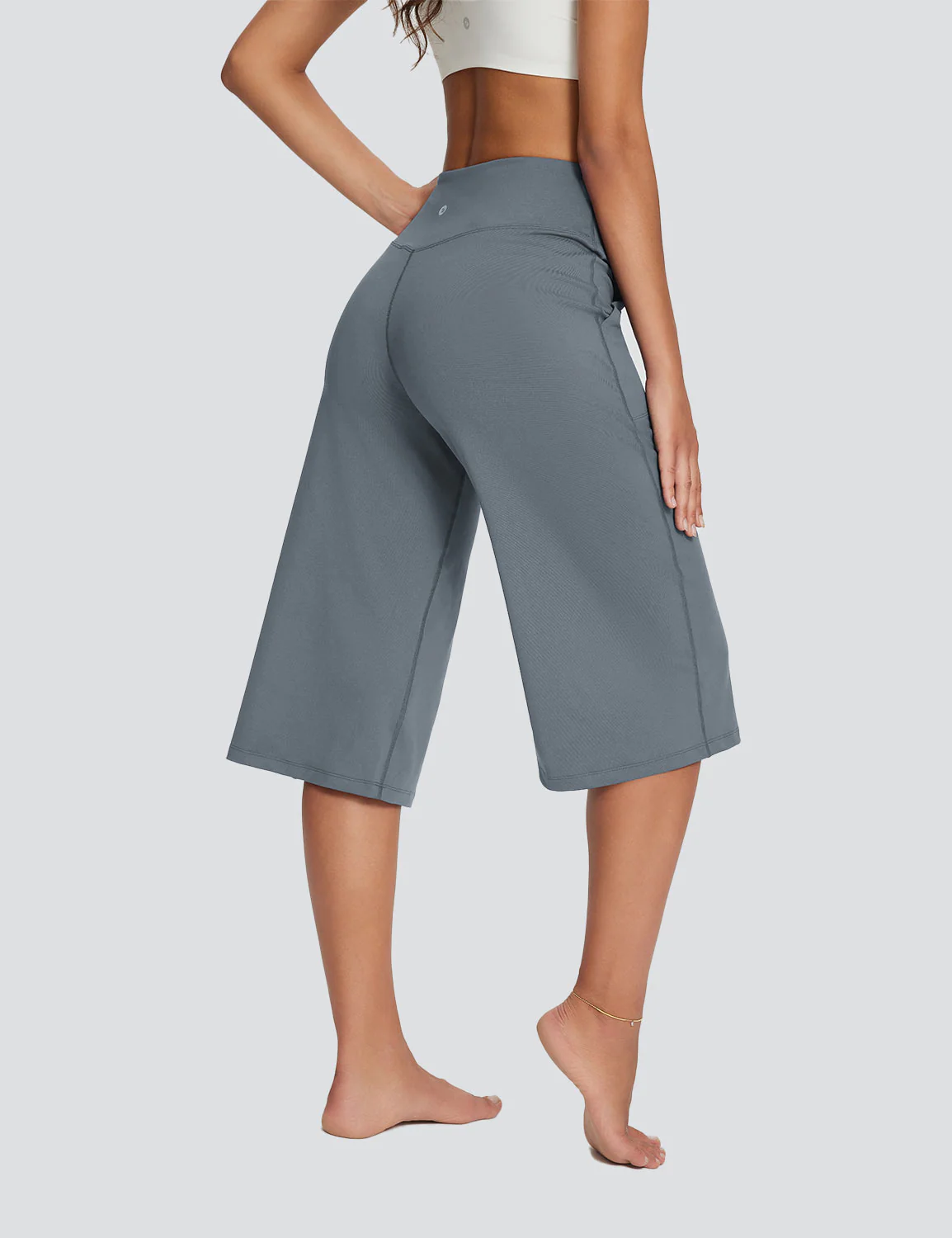 Laureate Crossover High Rise Wide-leg Pants