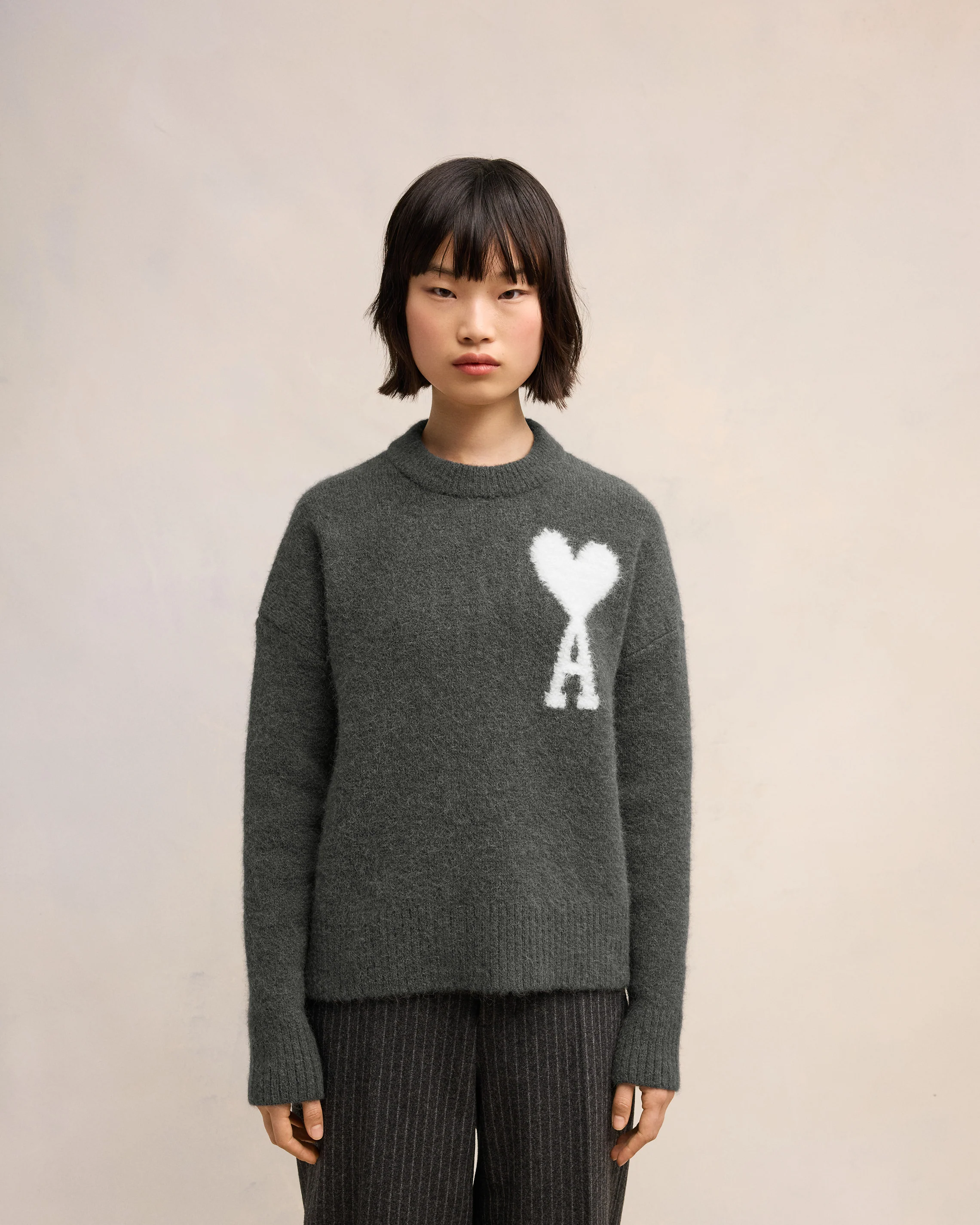 Off-White Ami de Coeur Crew Neck Sweater