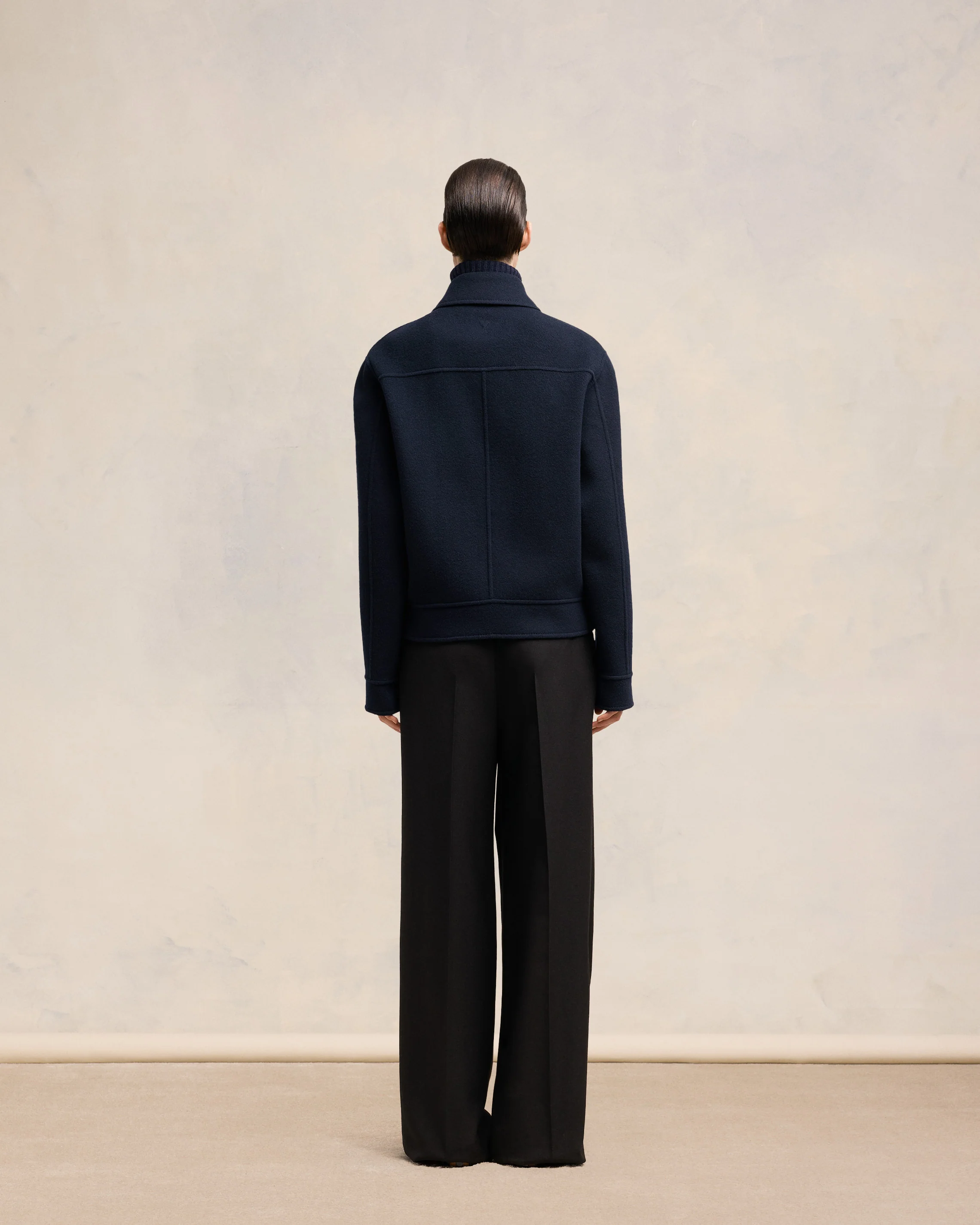 Boxy Buttoned Jacket