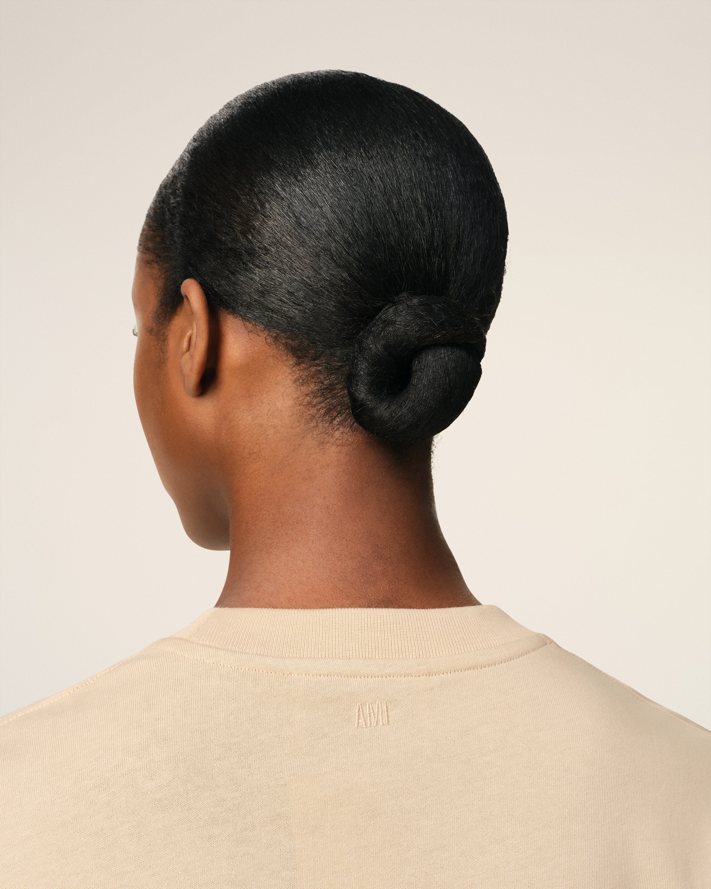 Beige Cotton Ami de Coeur T-Shirt