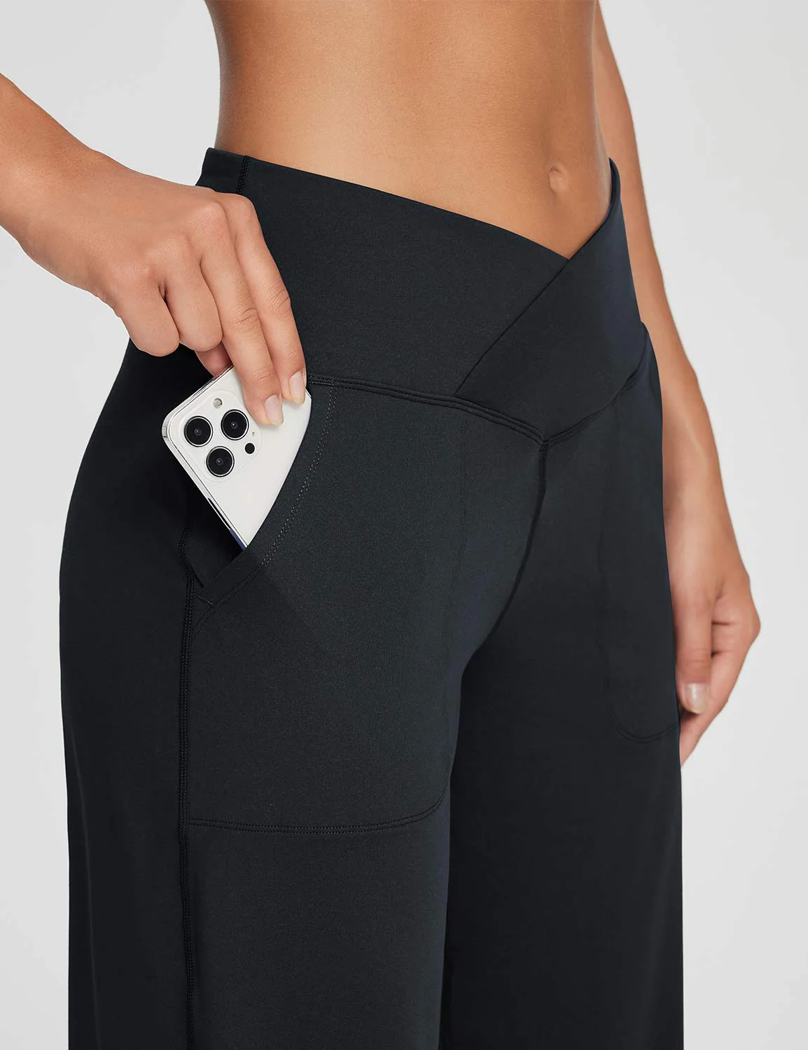 Laureate Crossover High Rise Wide-leg Pants