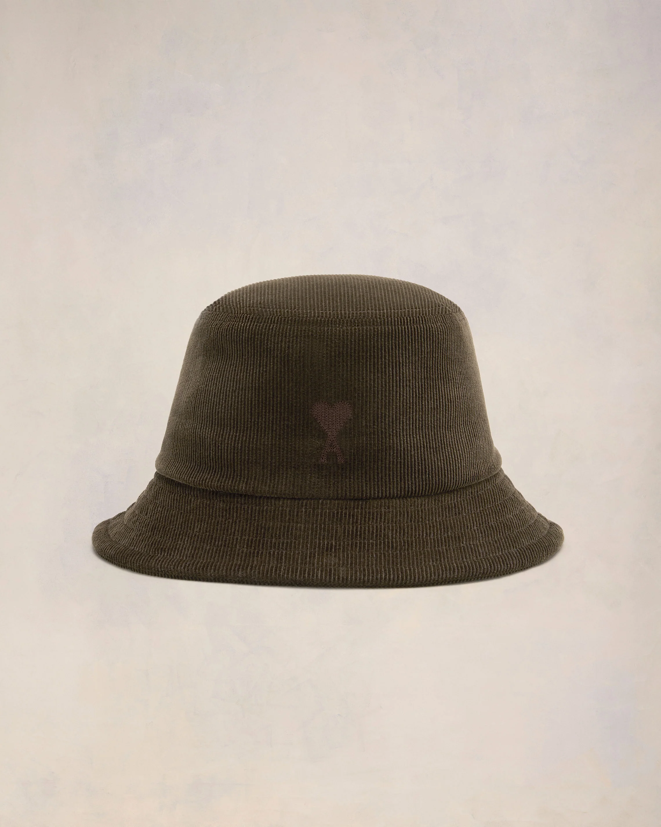 Tonal Ami de Coeur Embroidery Bucket Hat