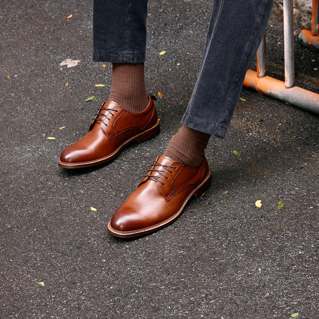 DARRIUS COGNAC LEATHER