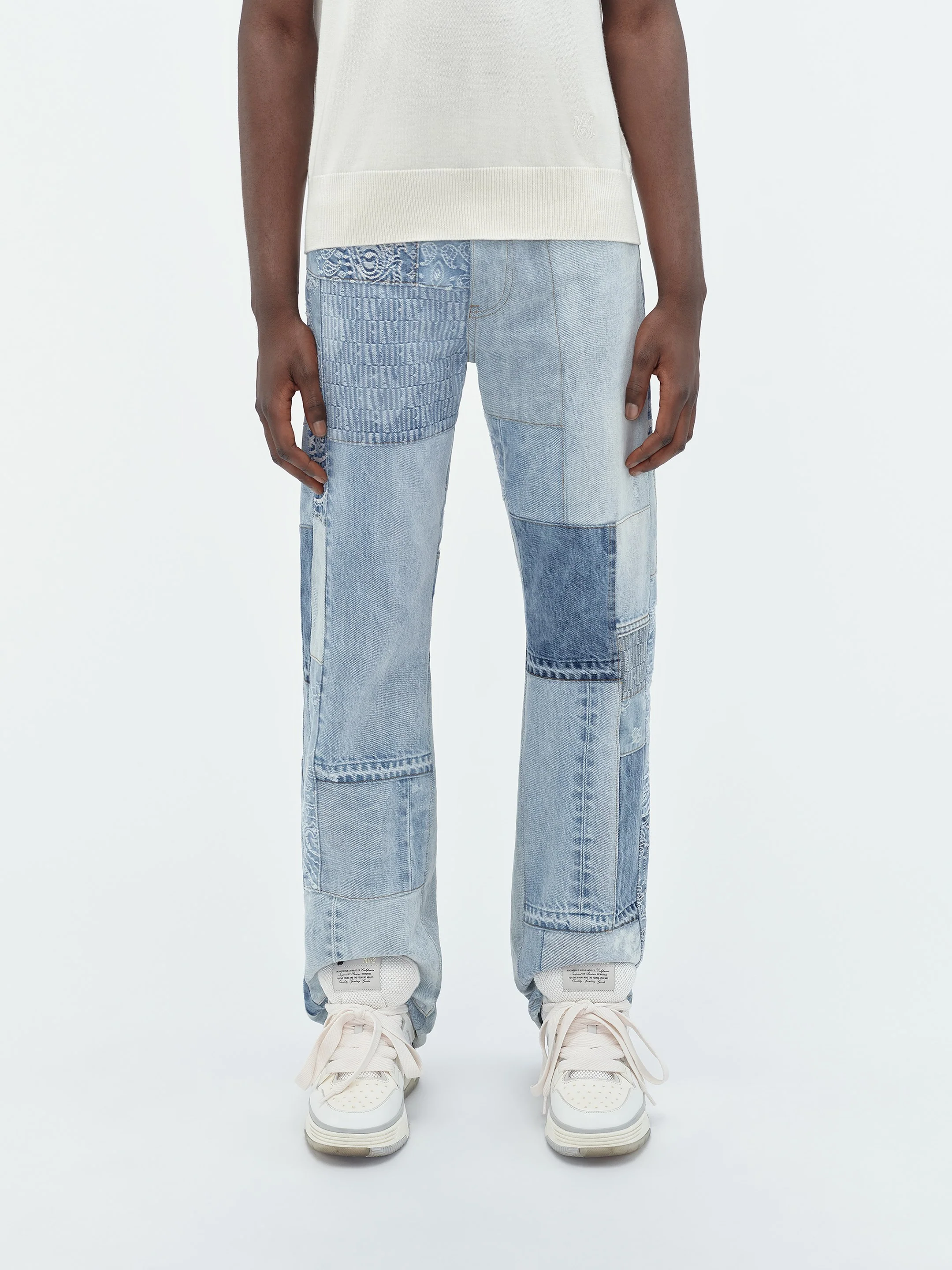 PATCHWORK FLARE JEAN - Multi