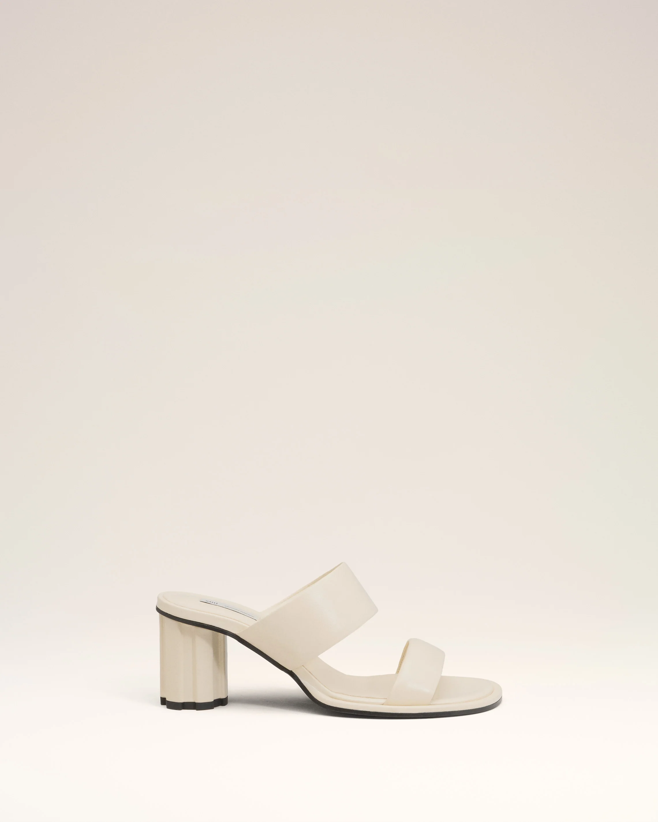 Beige Leather Piano Sandals