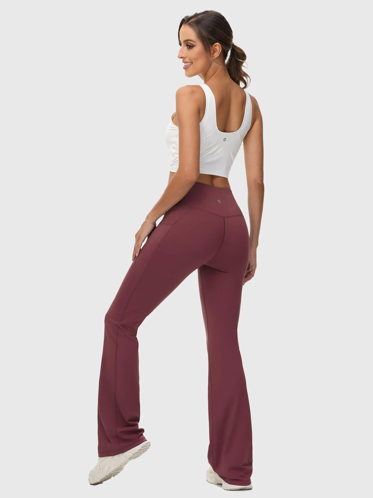 Laureate 34 Crossover High Rise Flared Pants