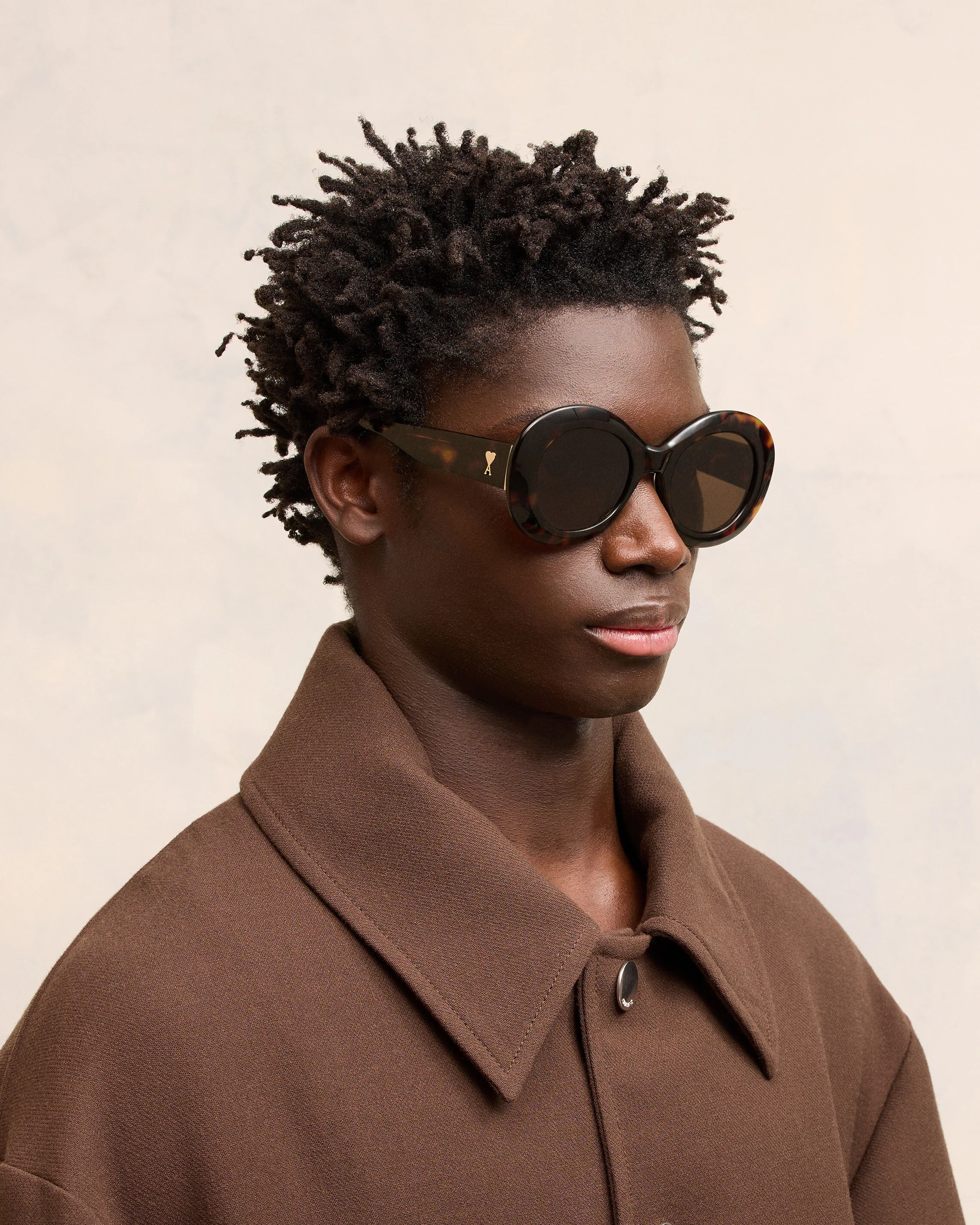 Rounded Ami de Coeur Sunglasses