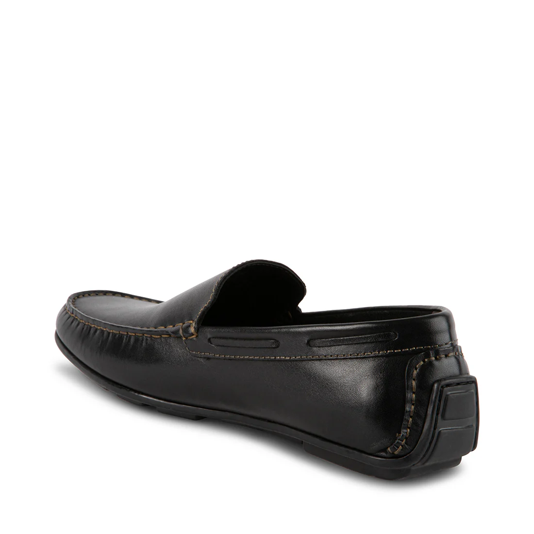 MANOLO BLACK LEATHER