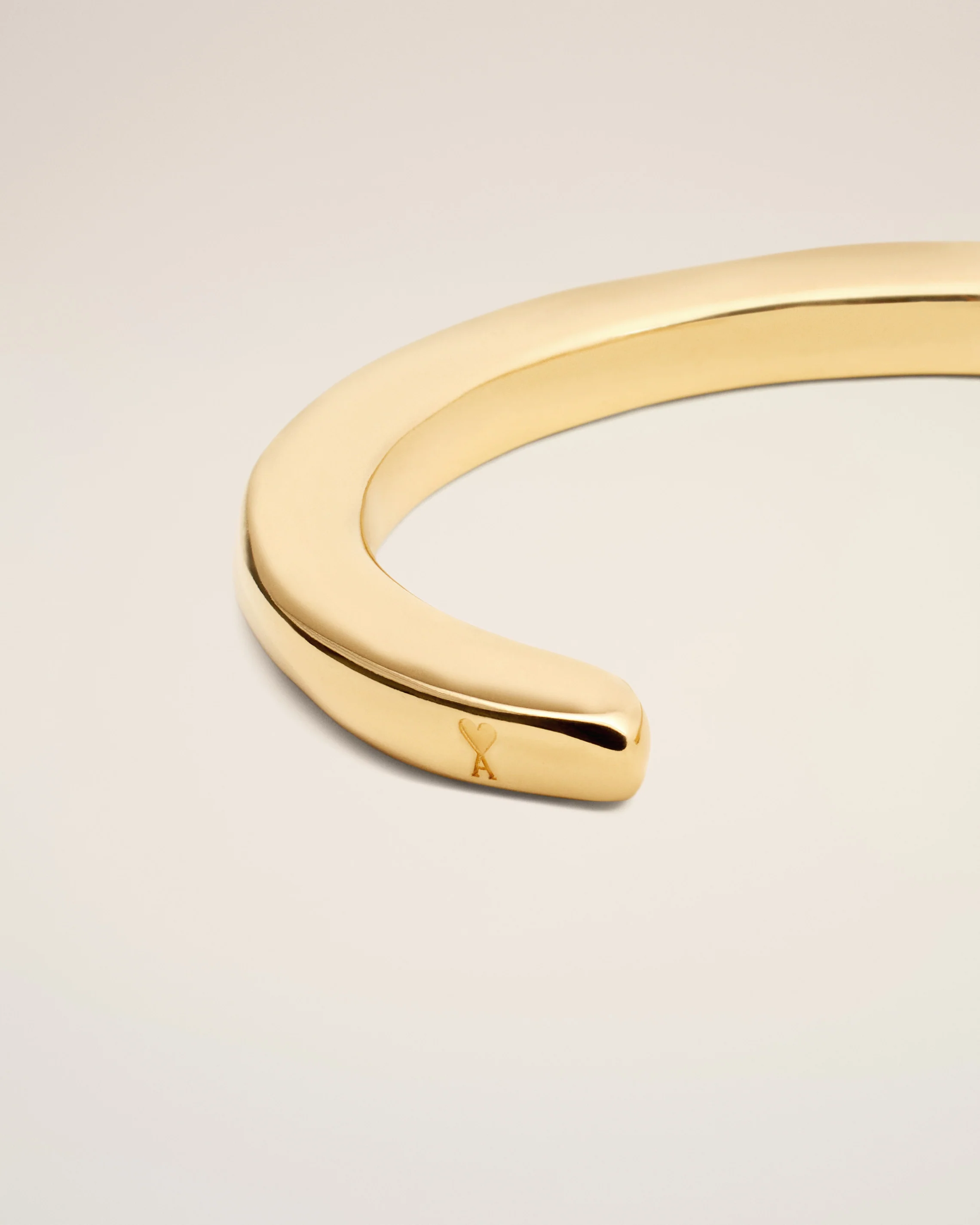 Gold Brass Dune Small Size Cuff