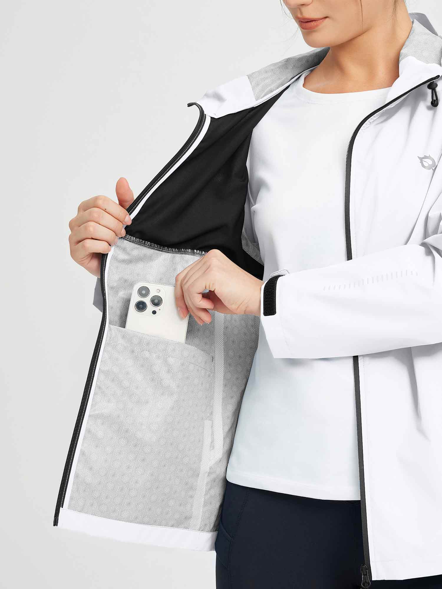 Flyleaf Waterproof Hooded Jacket