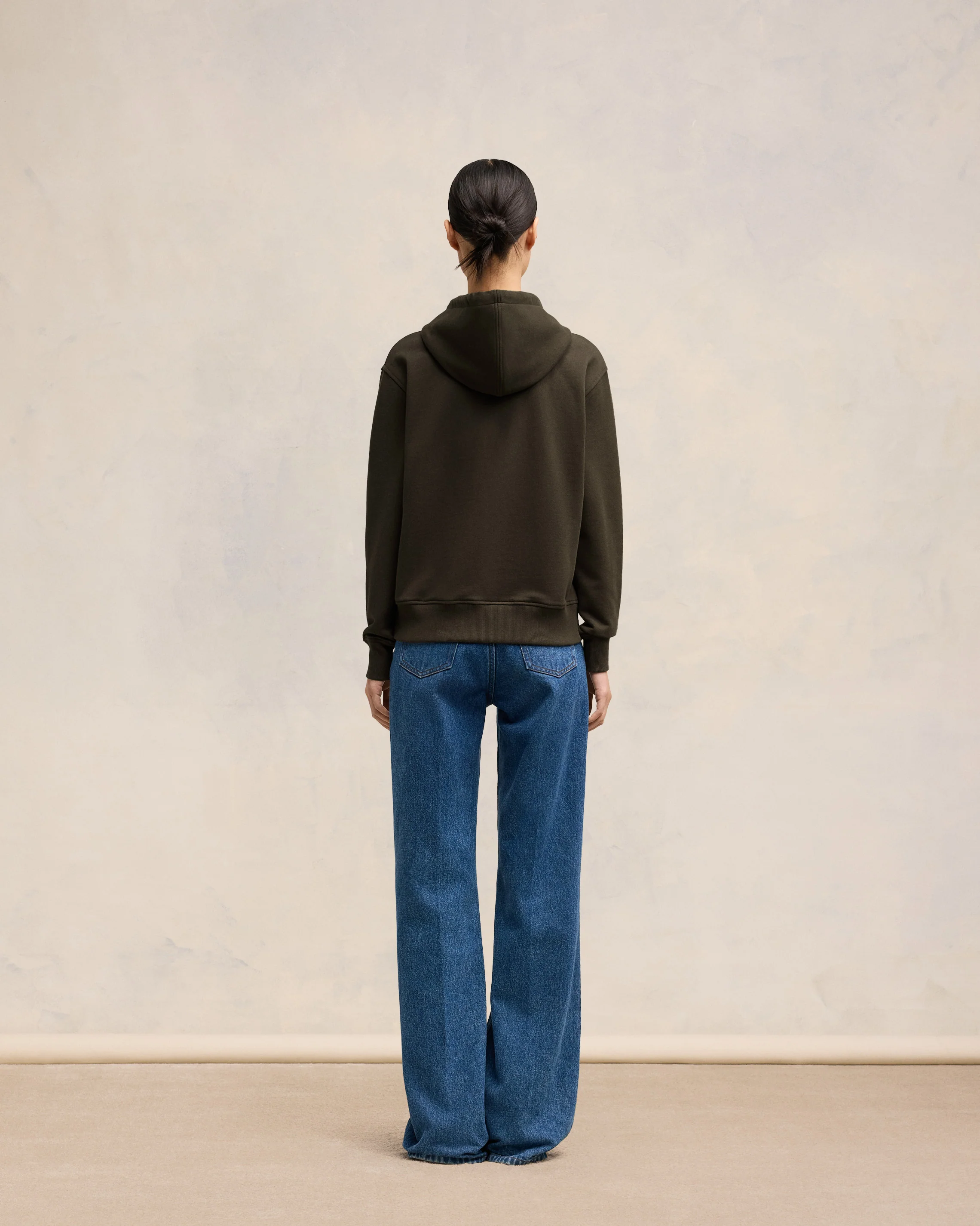 Red Zipped Ami de Coeur Hoodie