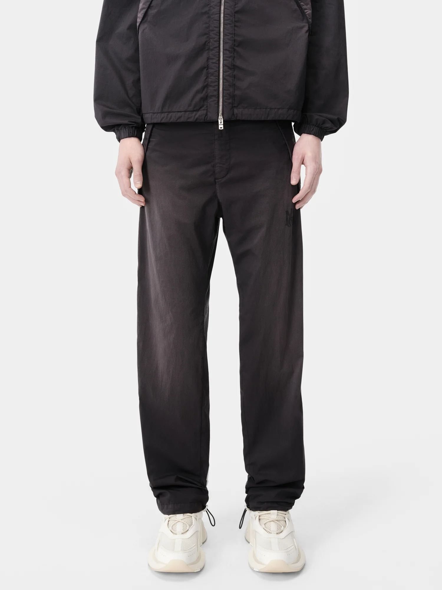SUN FADED MA TRACK PANT - Black