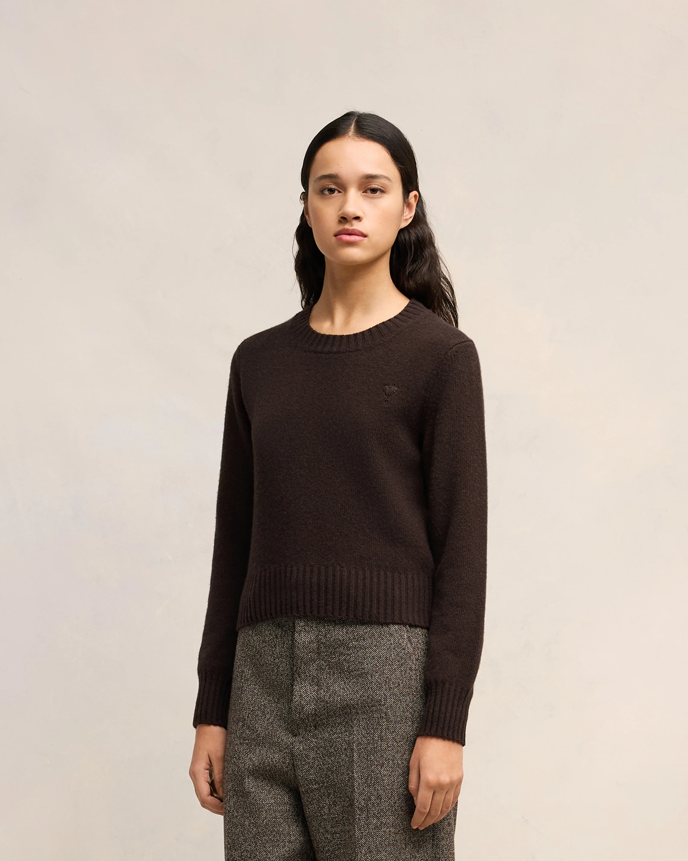 Cashmere Ami de Coeur Crew Neck Sweater