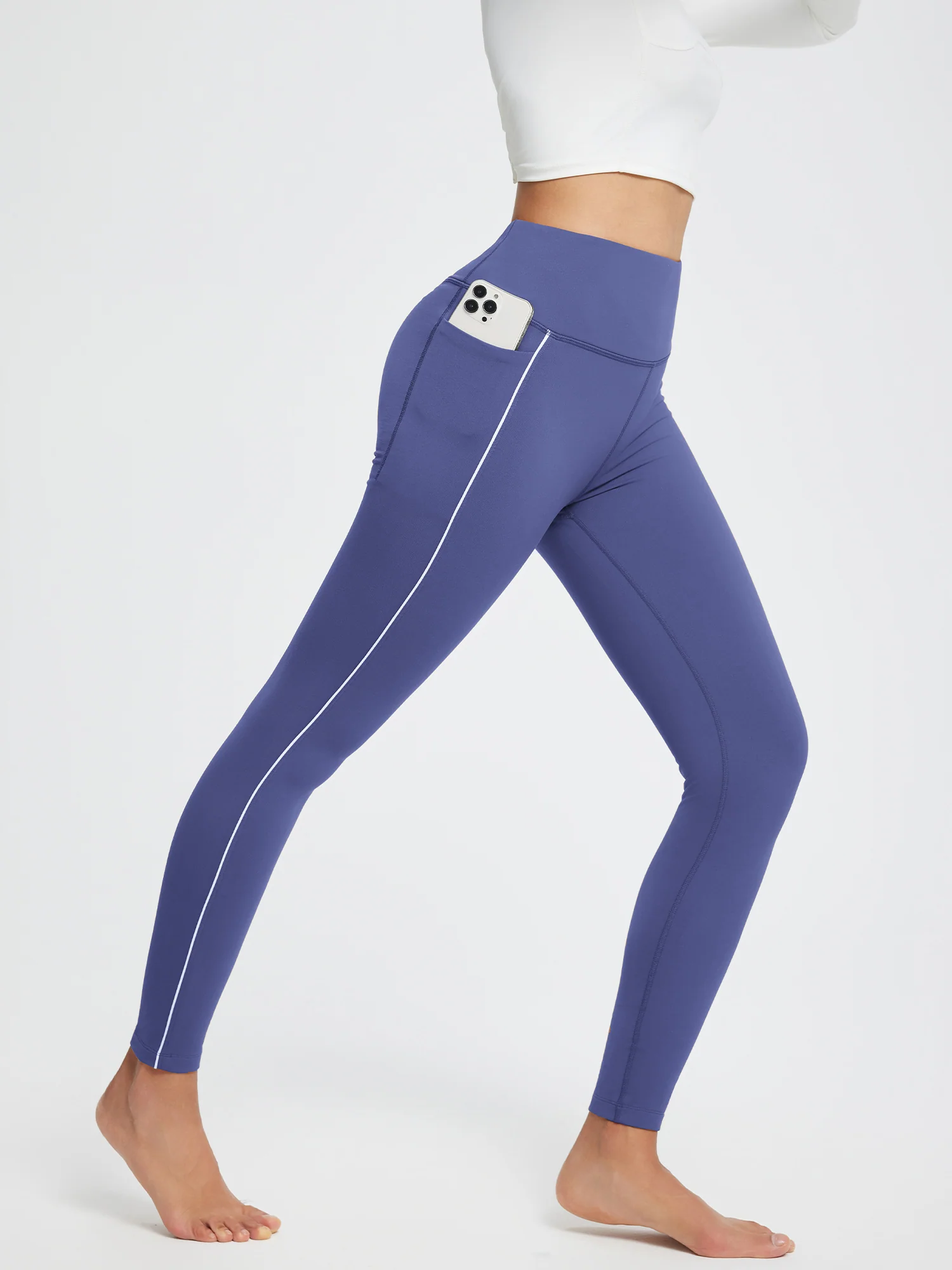 Laureate Fleece High-Waisted Leggings