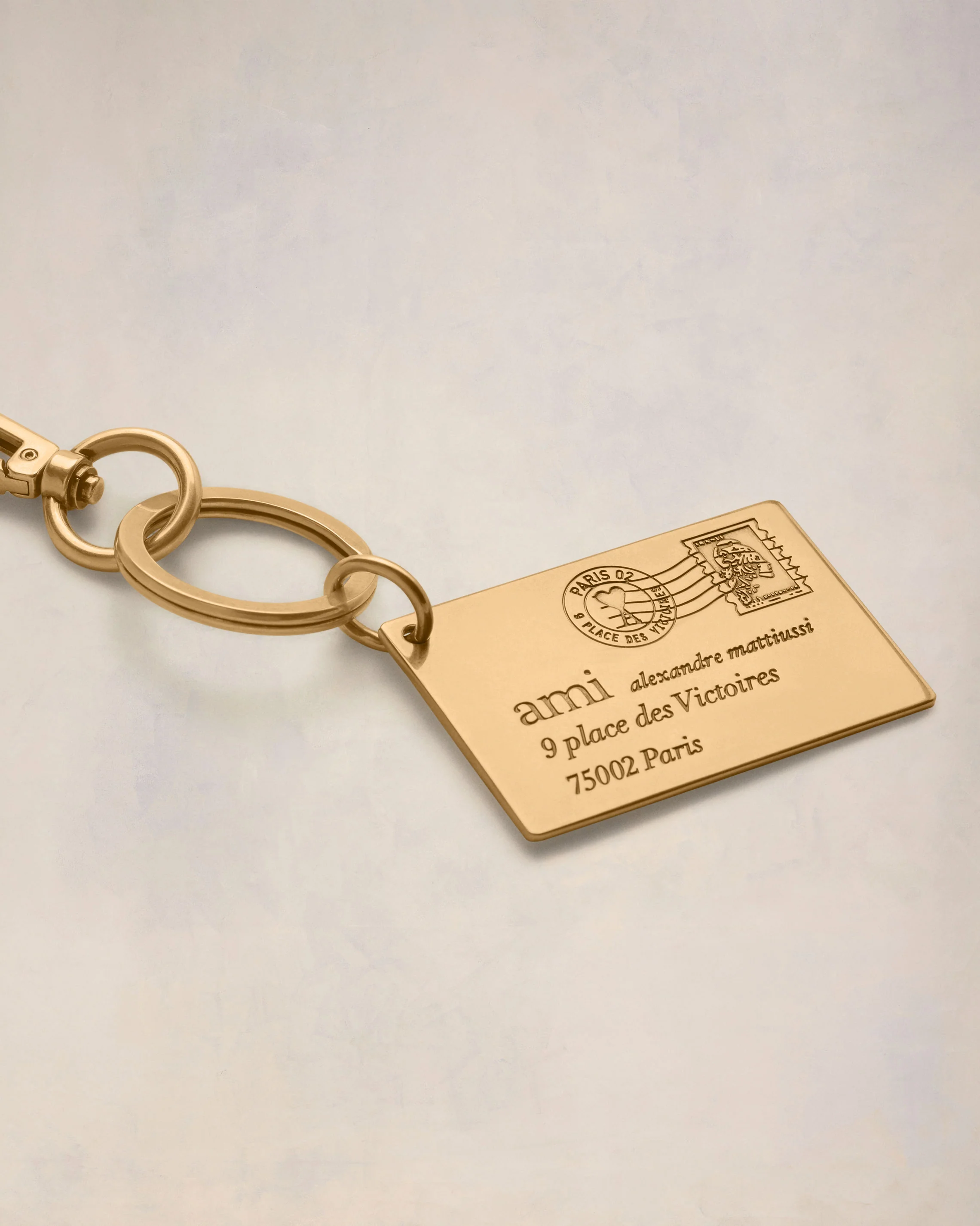 Ami Alexandre Mattiussi Enveloppe Keyring