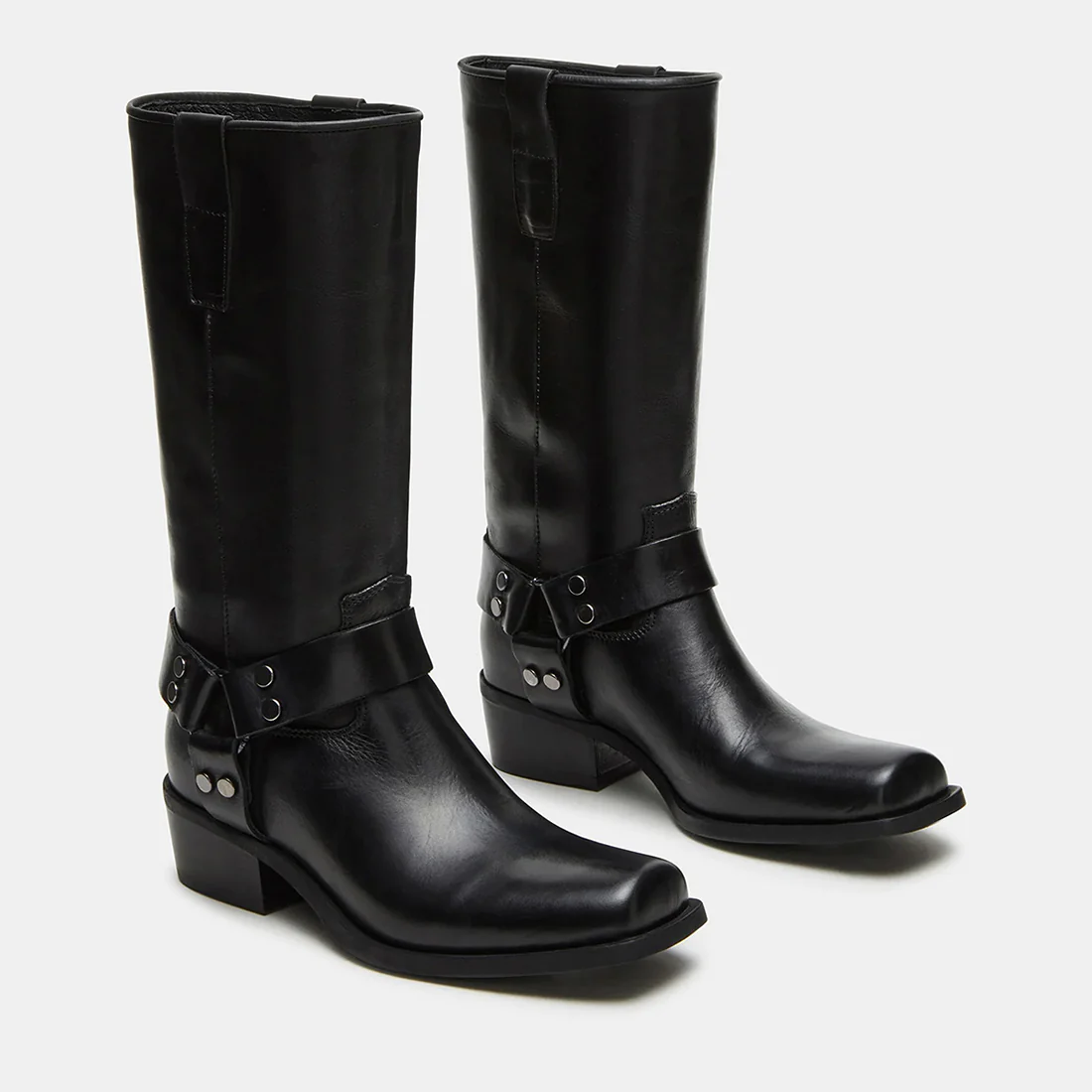 RUSKIN BLACK LEATHER