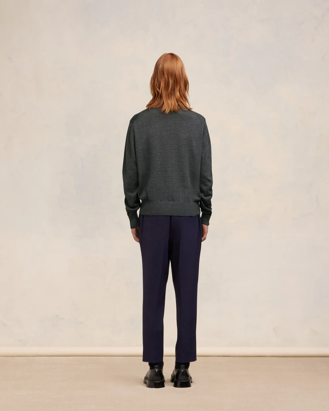 Red Ami de Coeur Crew Neck Sweater