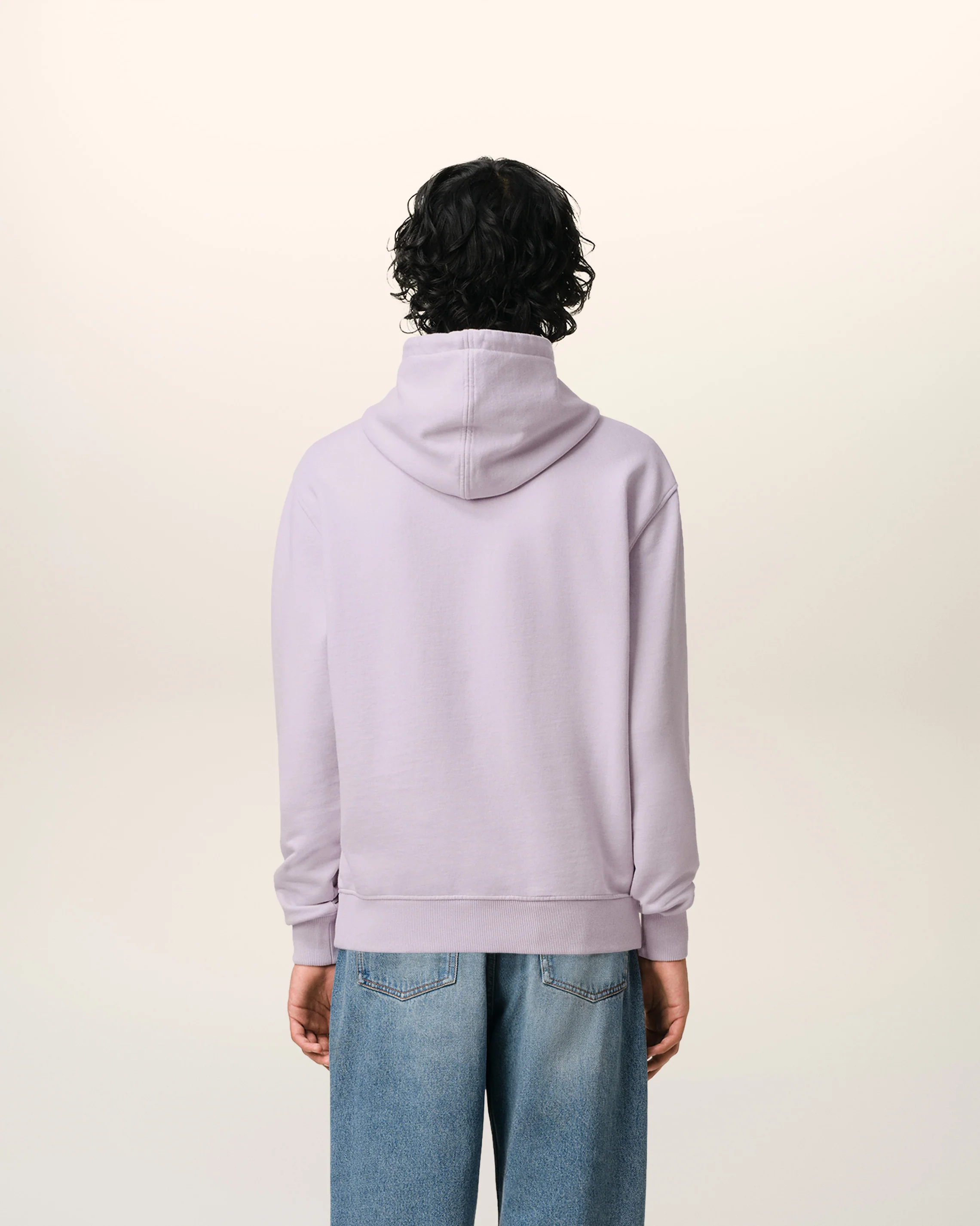 Purple Cotton Ami de Coeur Hoodie
