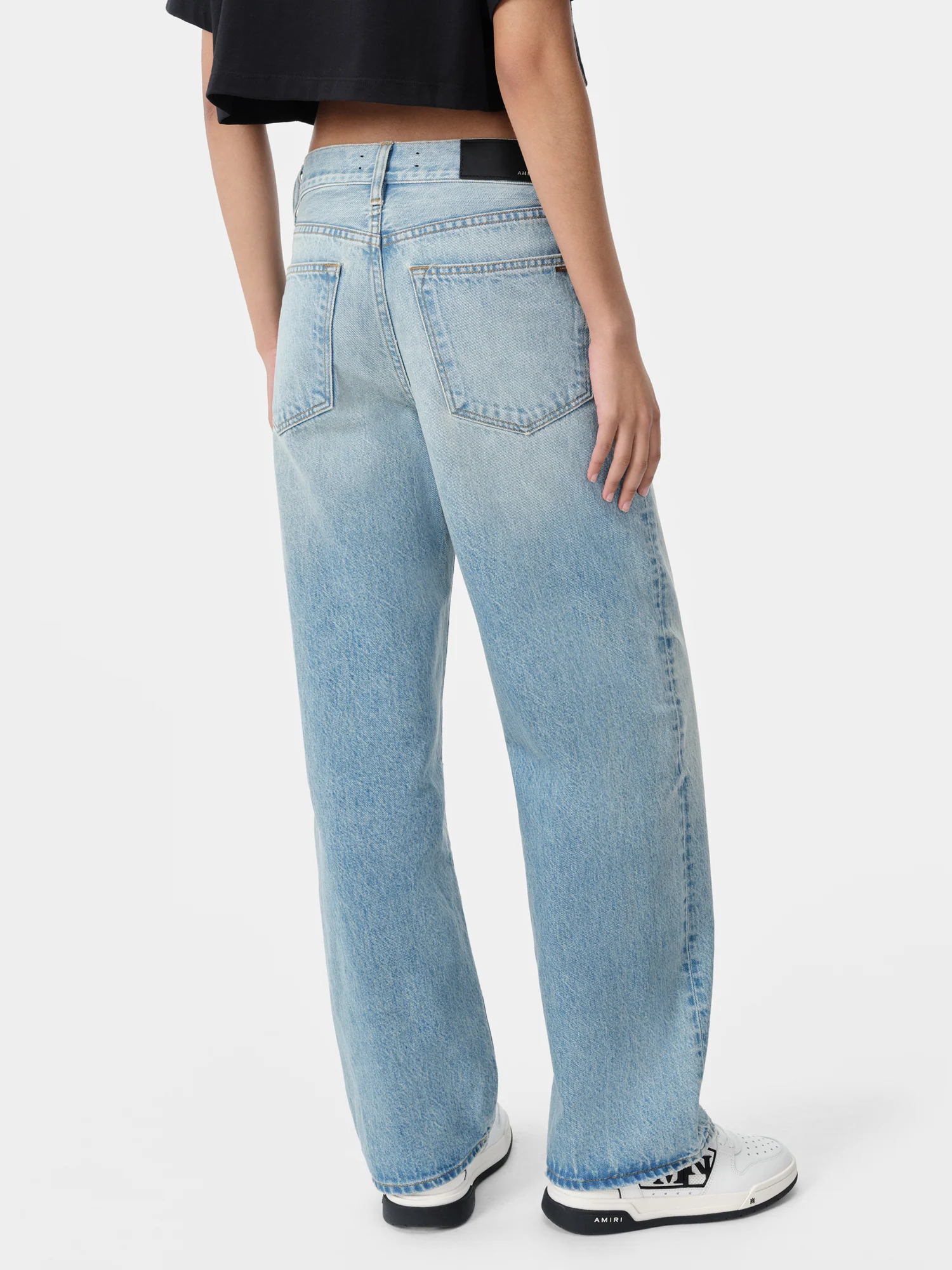 WOMEN - WOMEN'S WIDE STRAIGHT JEAN - True Blue