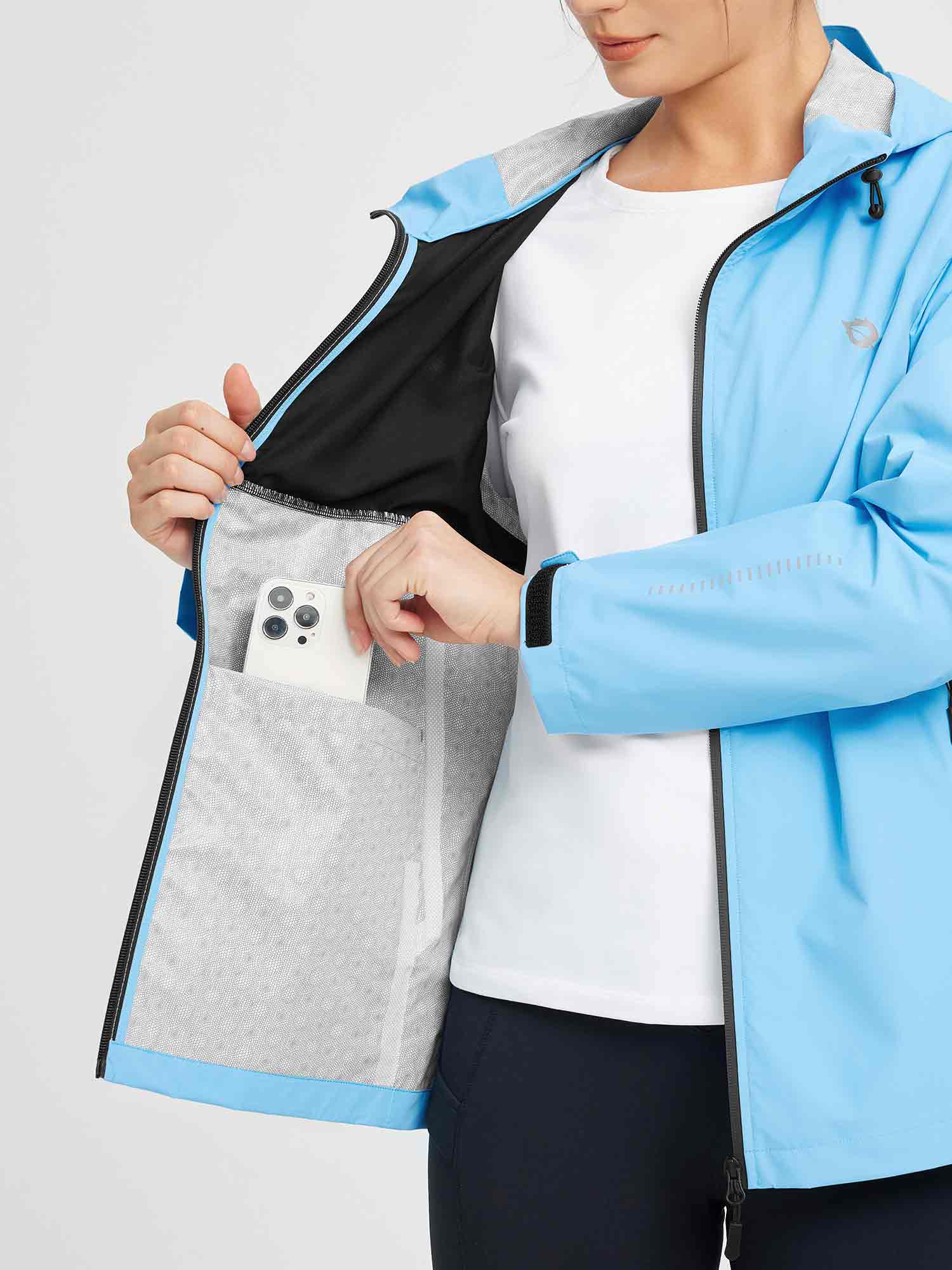 Flyleaf Waterproof Hooded Jacket