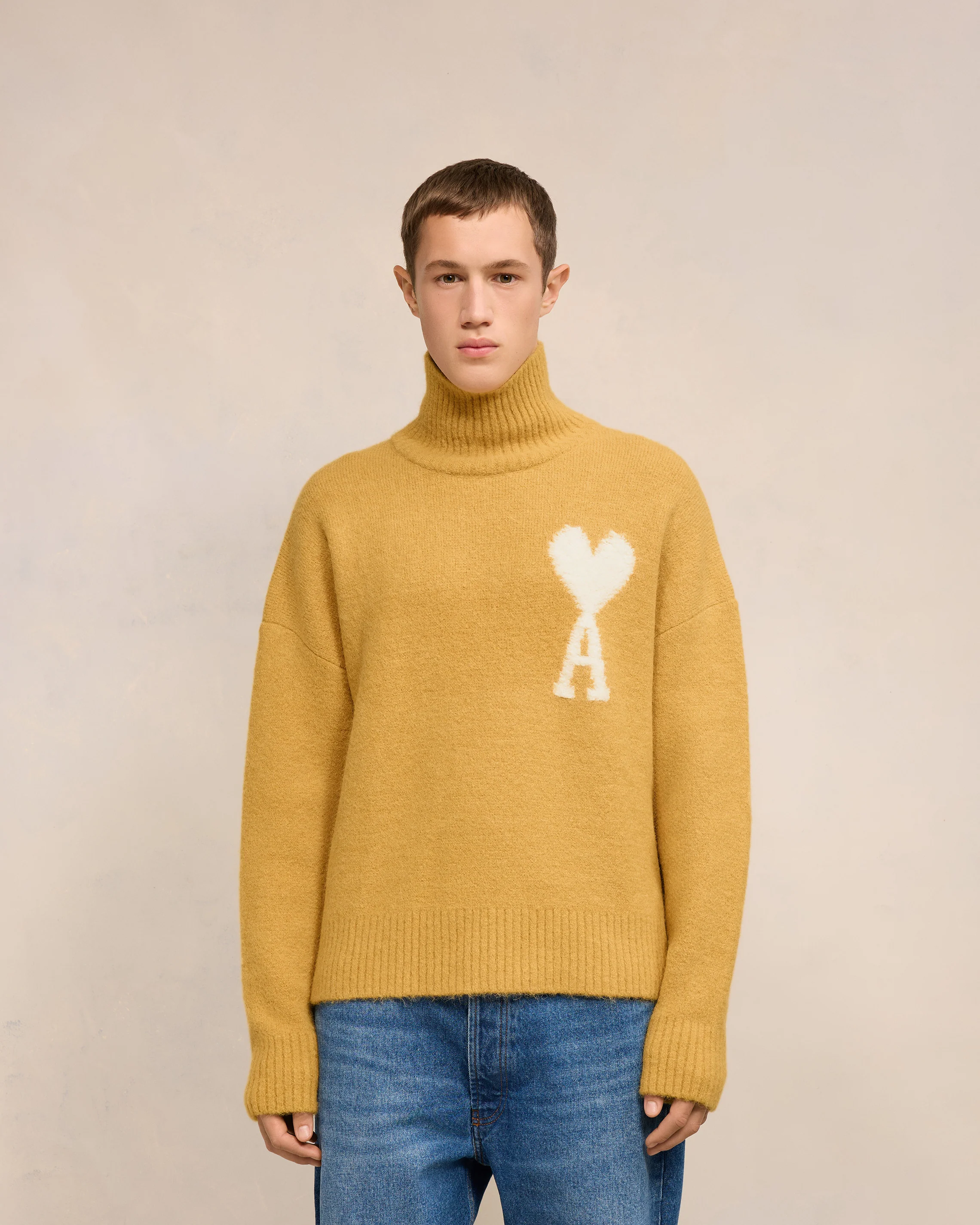 Off-White Ami de Coeur Funnel Neck Sweater