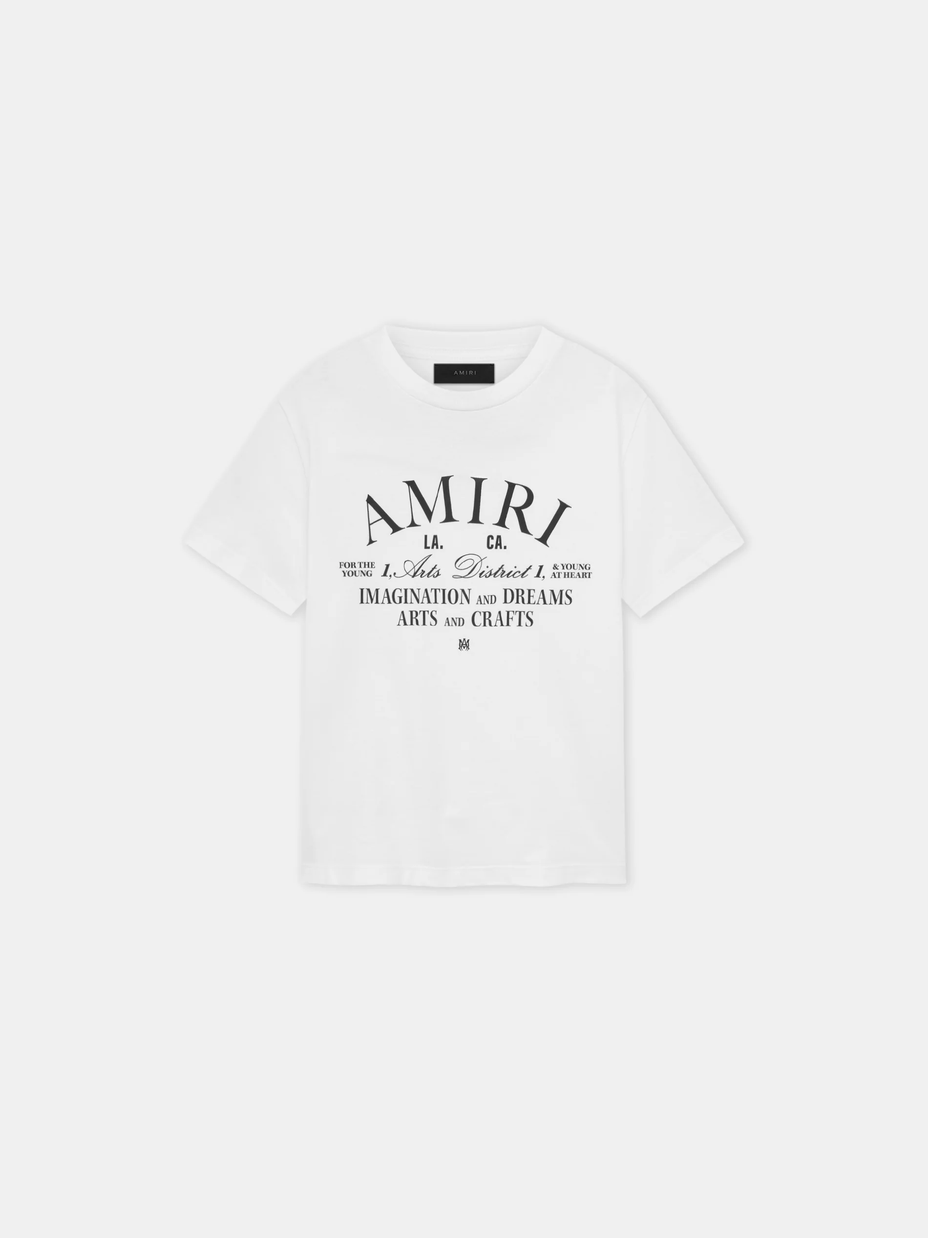 KIDS - KIDS' AMIRI ARTS DISTRICT TEE - White