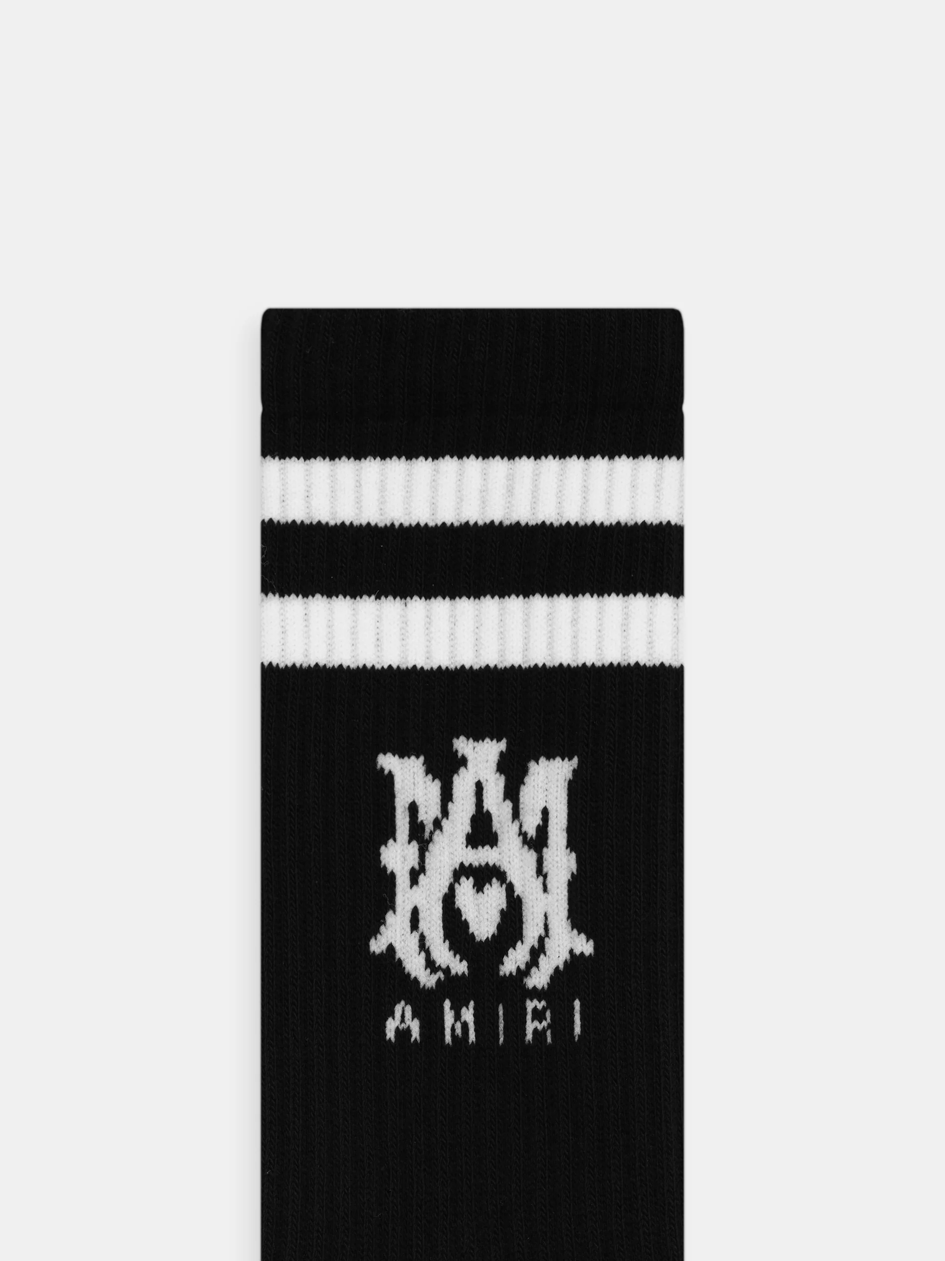 MA CORE LOGO SOCKS - Black White