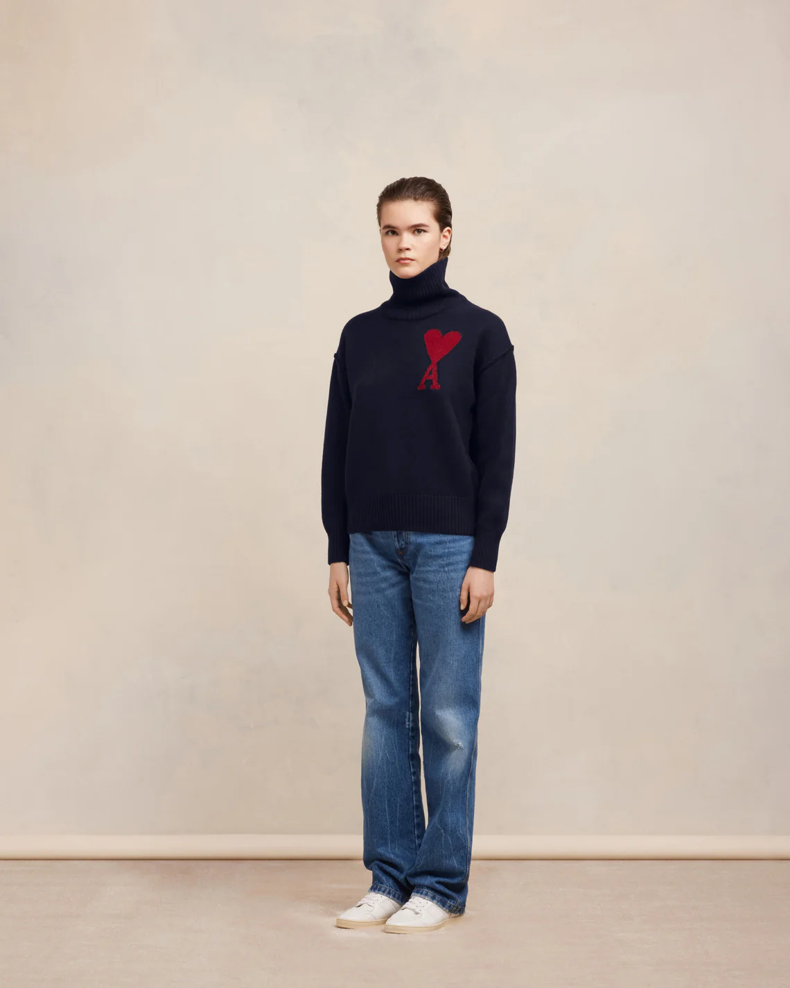 Red Ami de Coeur Sweater