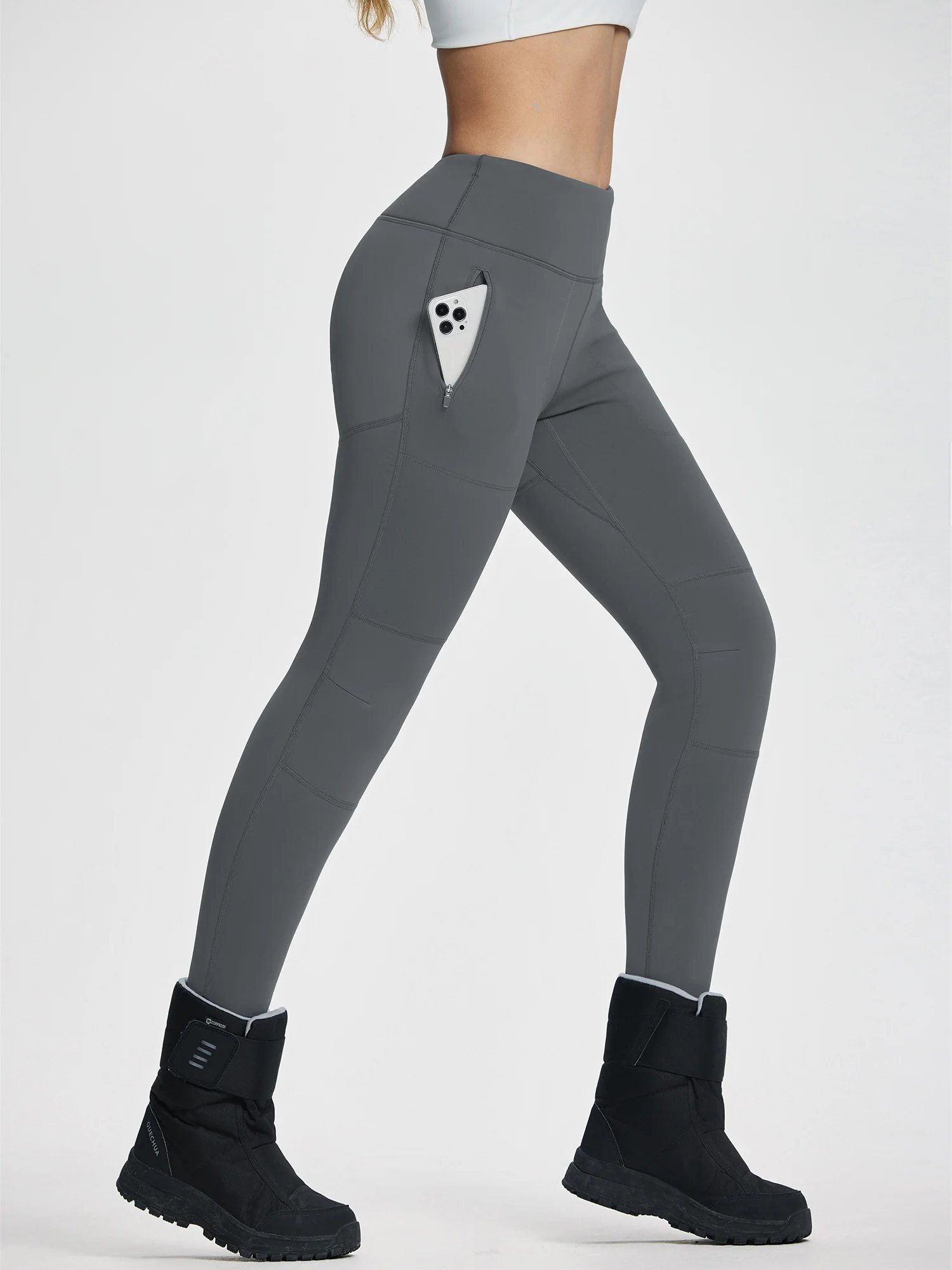 Flyleaf Ski-Ready Fleece Lined Leggings