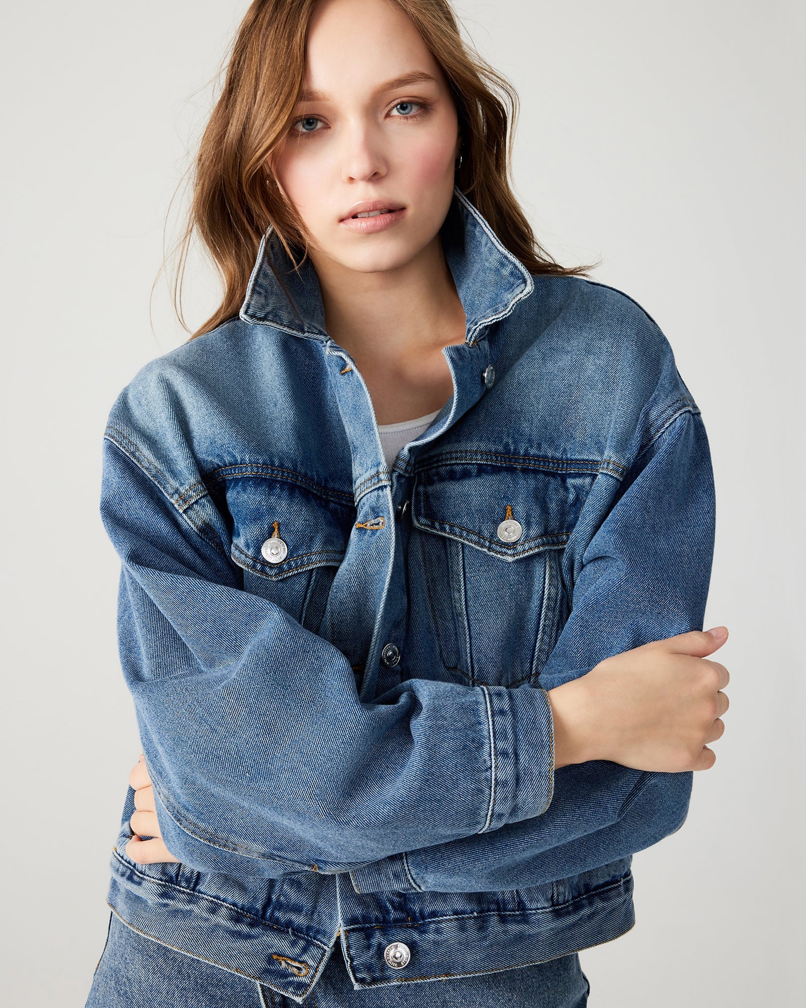SIENNA DENIM JACKET DENIM