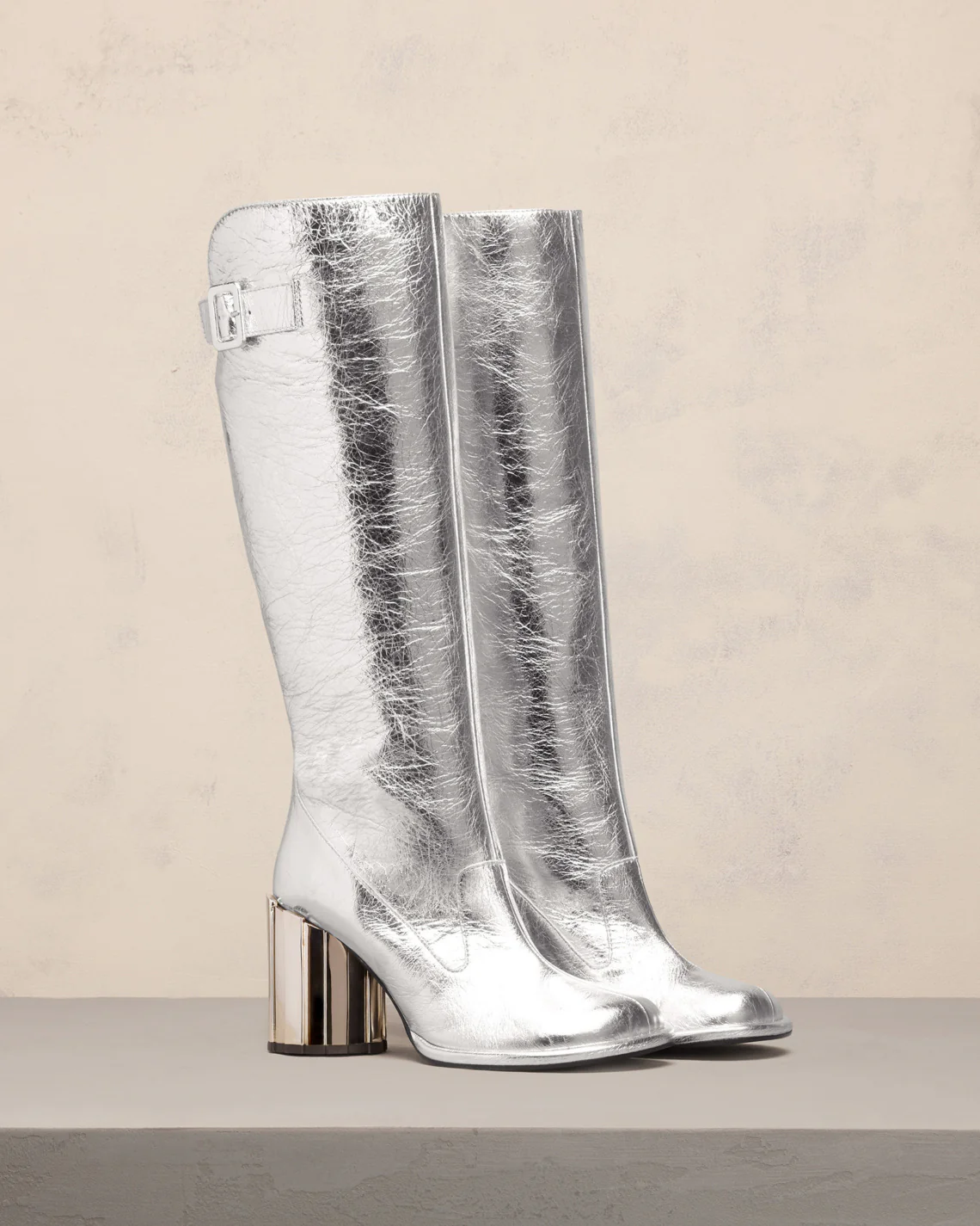 Anatomical Toe Buckled Boots