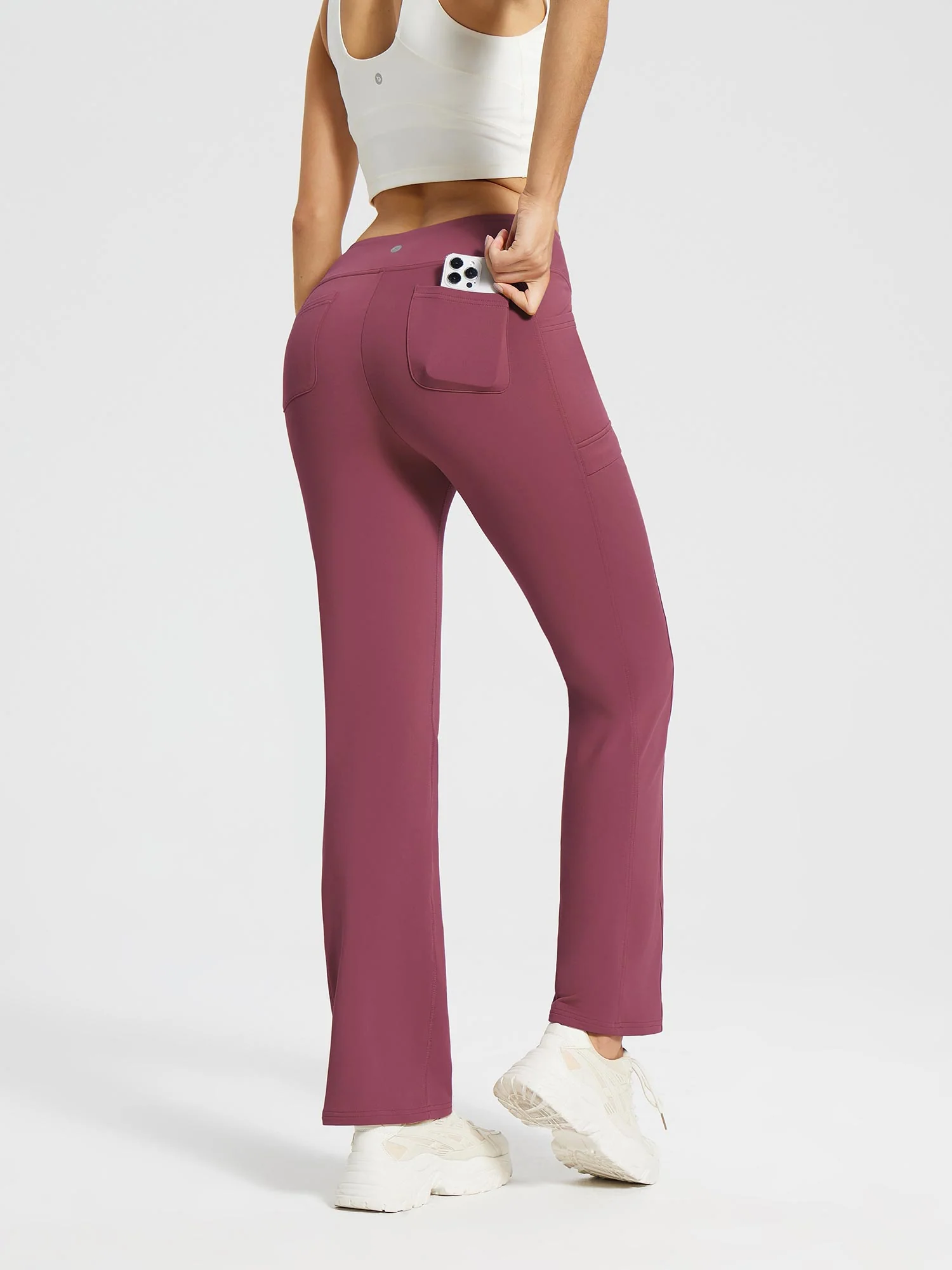 Evergreen Fleece Straight-Leg Trousers