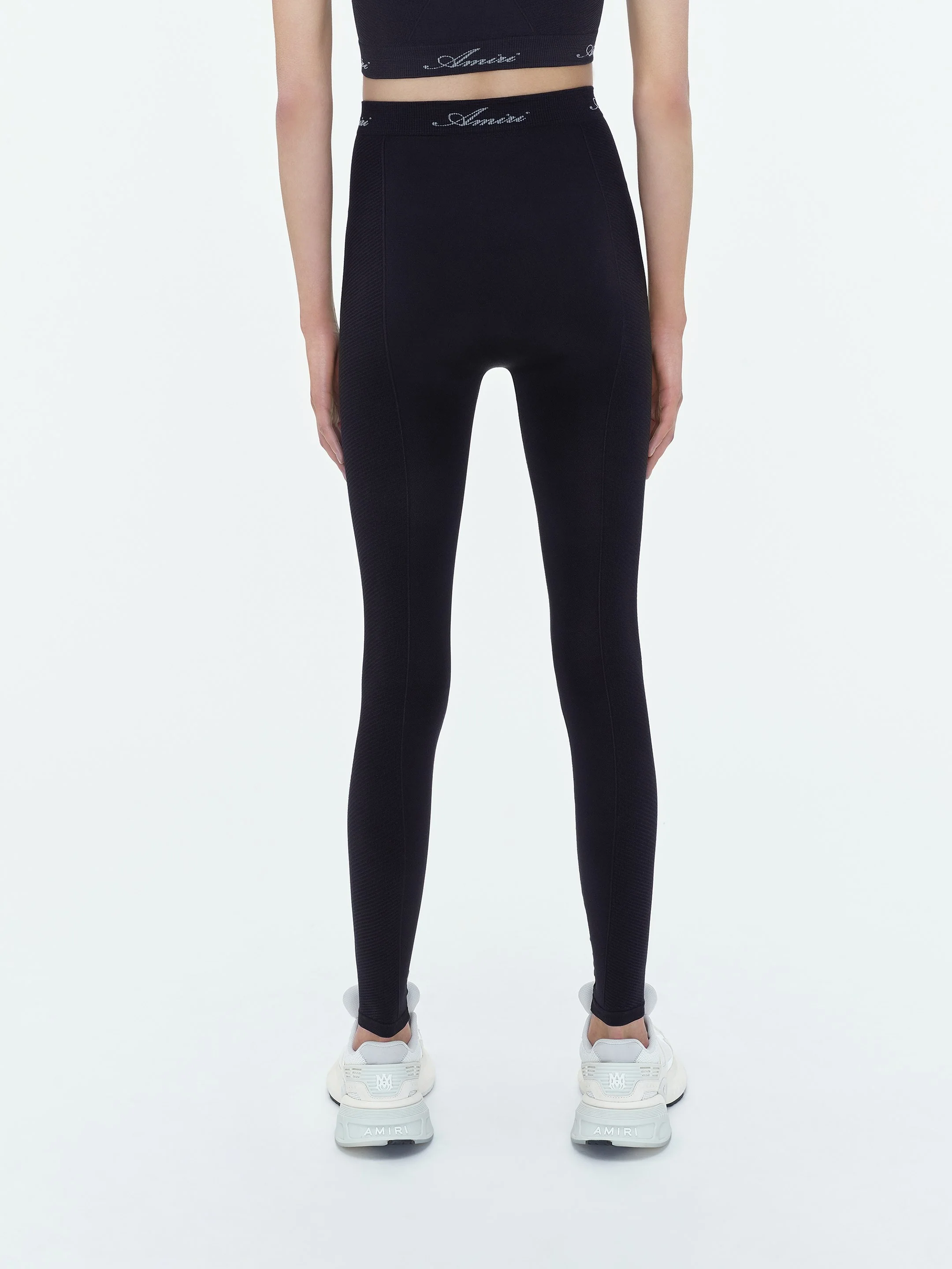 WOMEN - WOMEN'S SEAMLESS LEGGINGS - Black