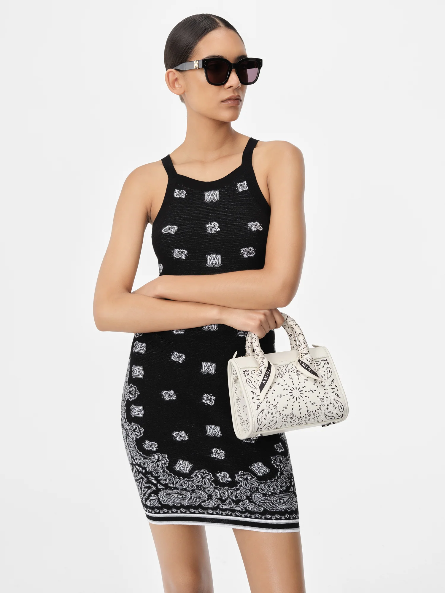 WOMEN - BANDANA MICRO TRIANGLE - Alabaster