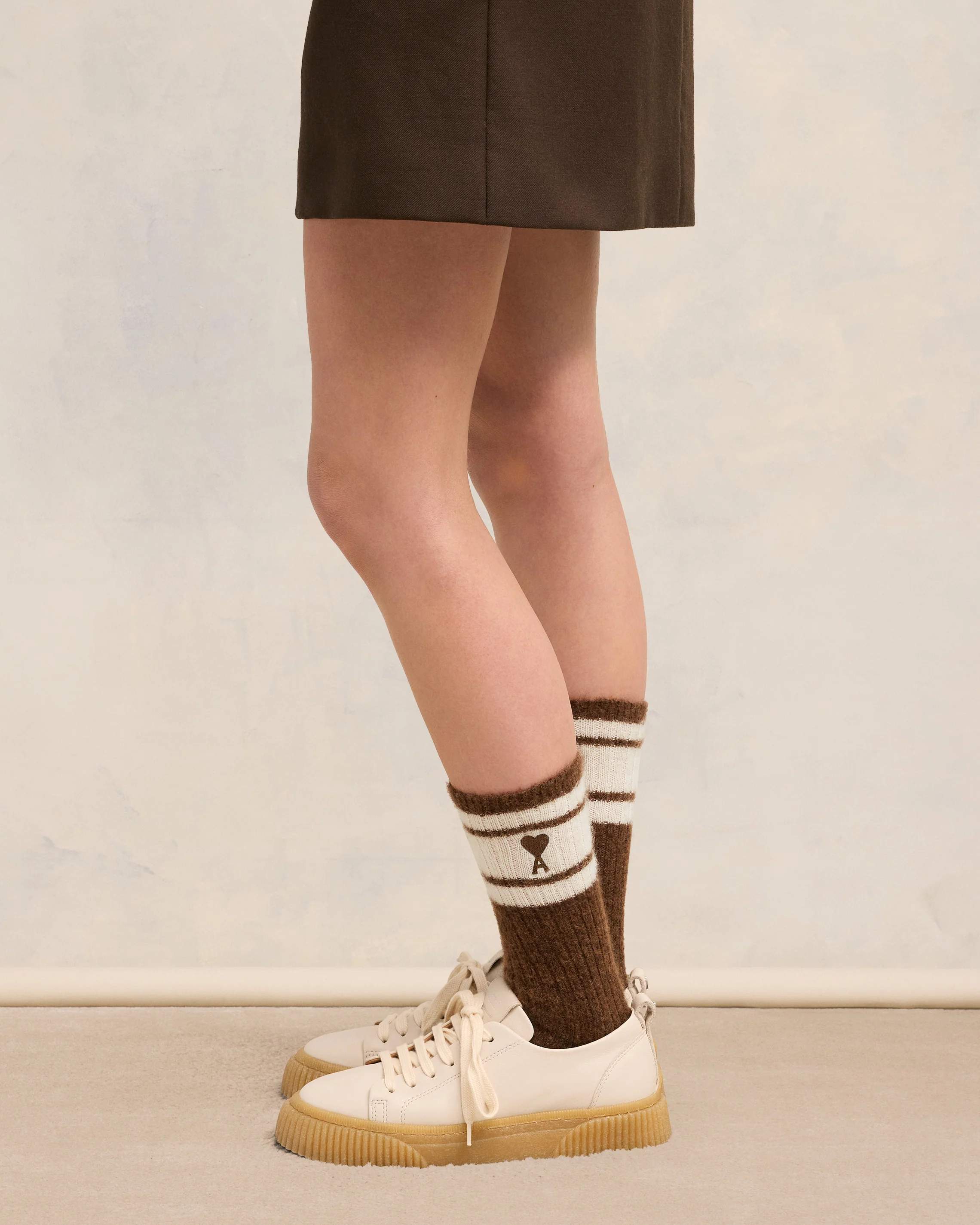 Striped Mohair Socks