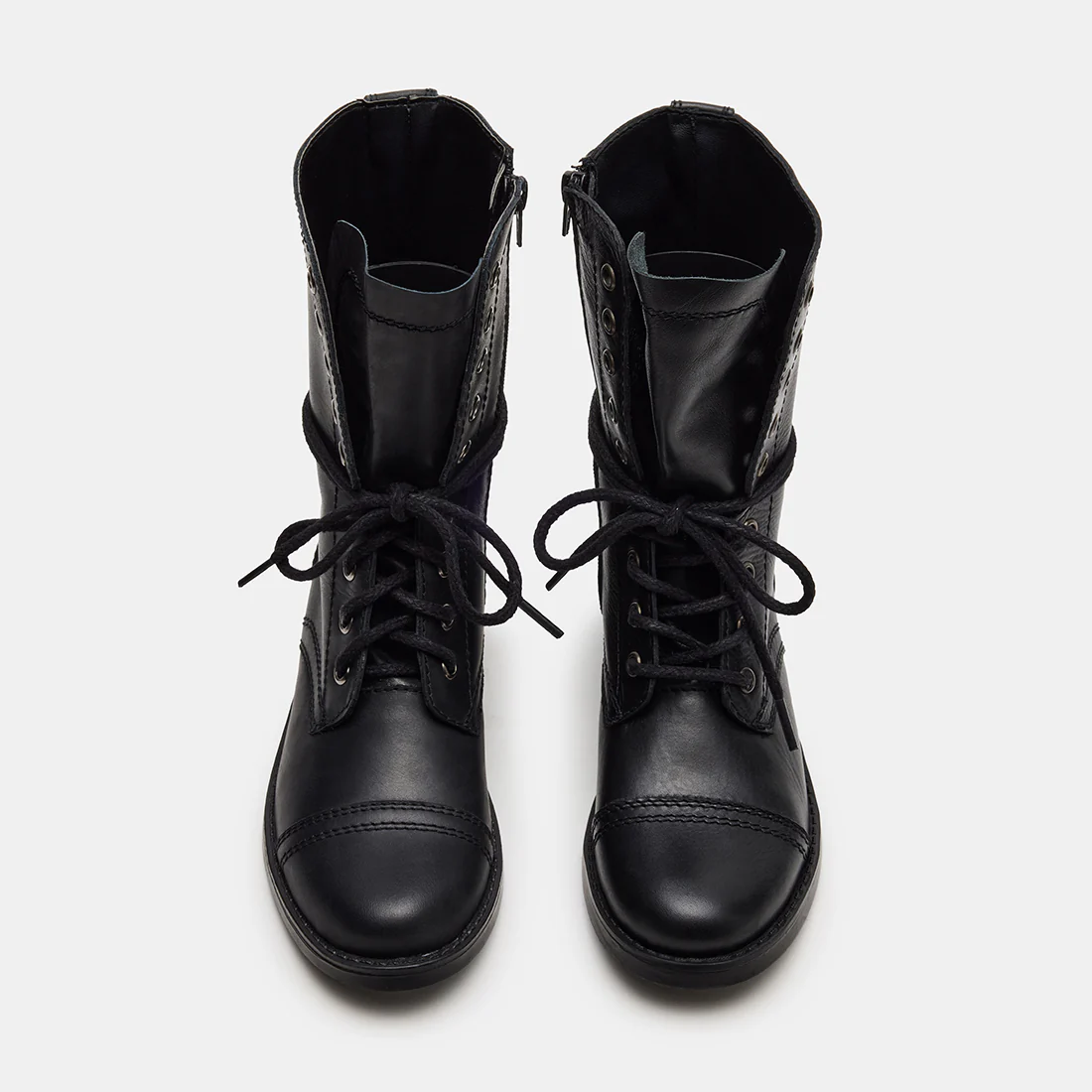 TROOPA3.0 BLACK LEATHER