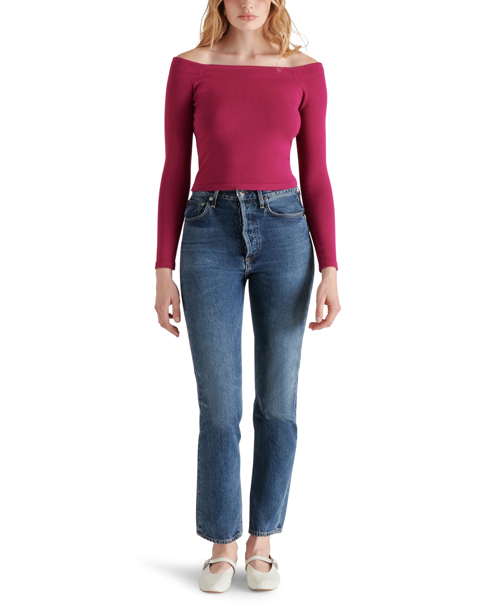 RESSI SWEATER RASPBERRY