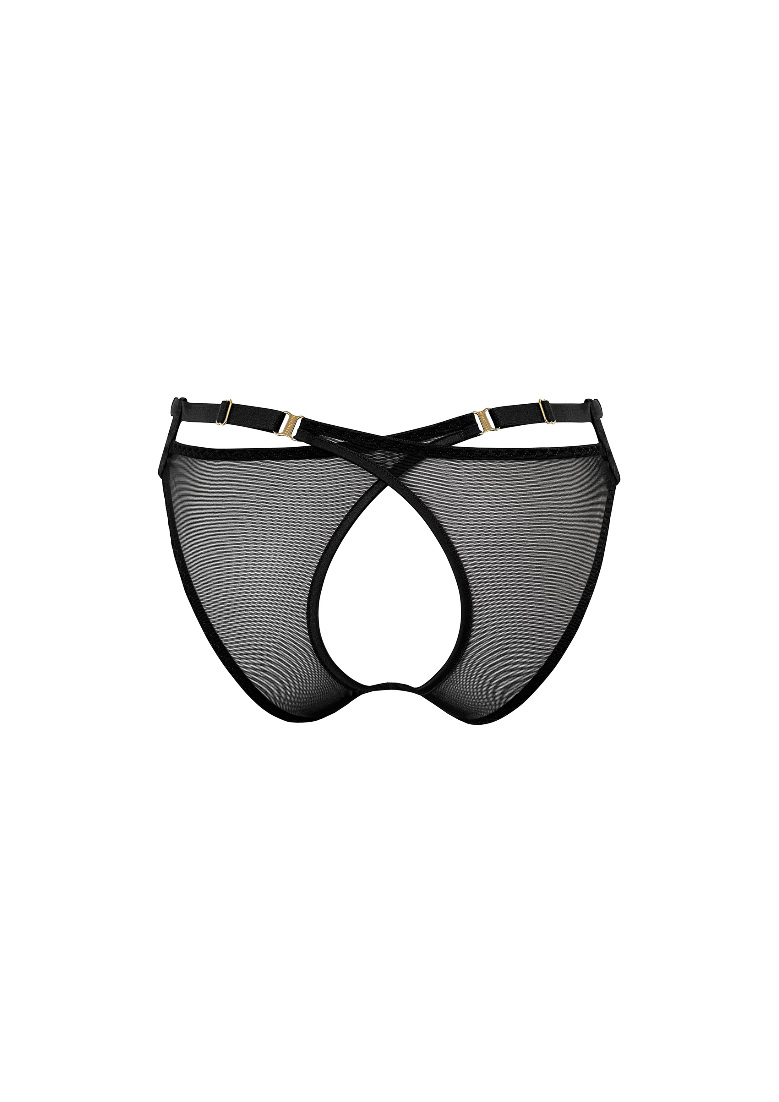 Signature Mesh Peep Brief
