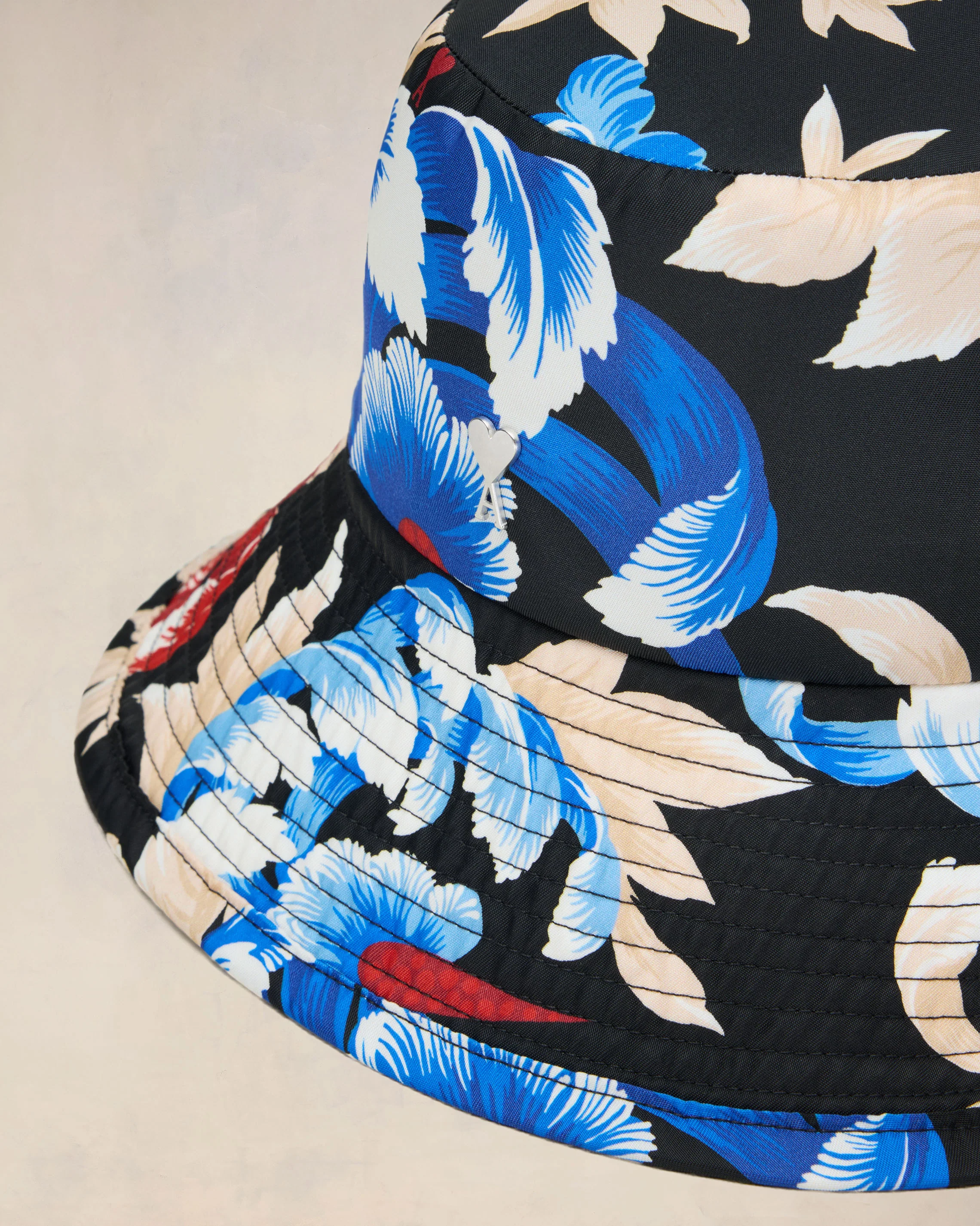 Printed Bucket Hat With String