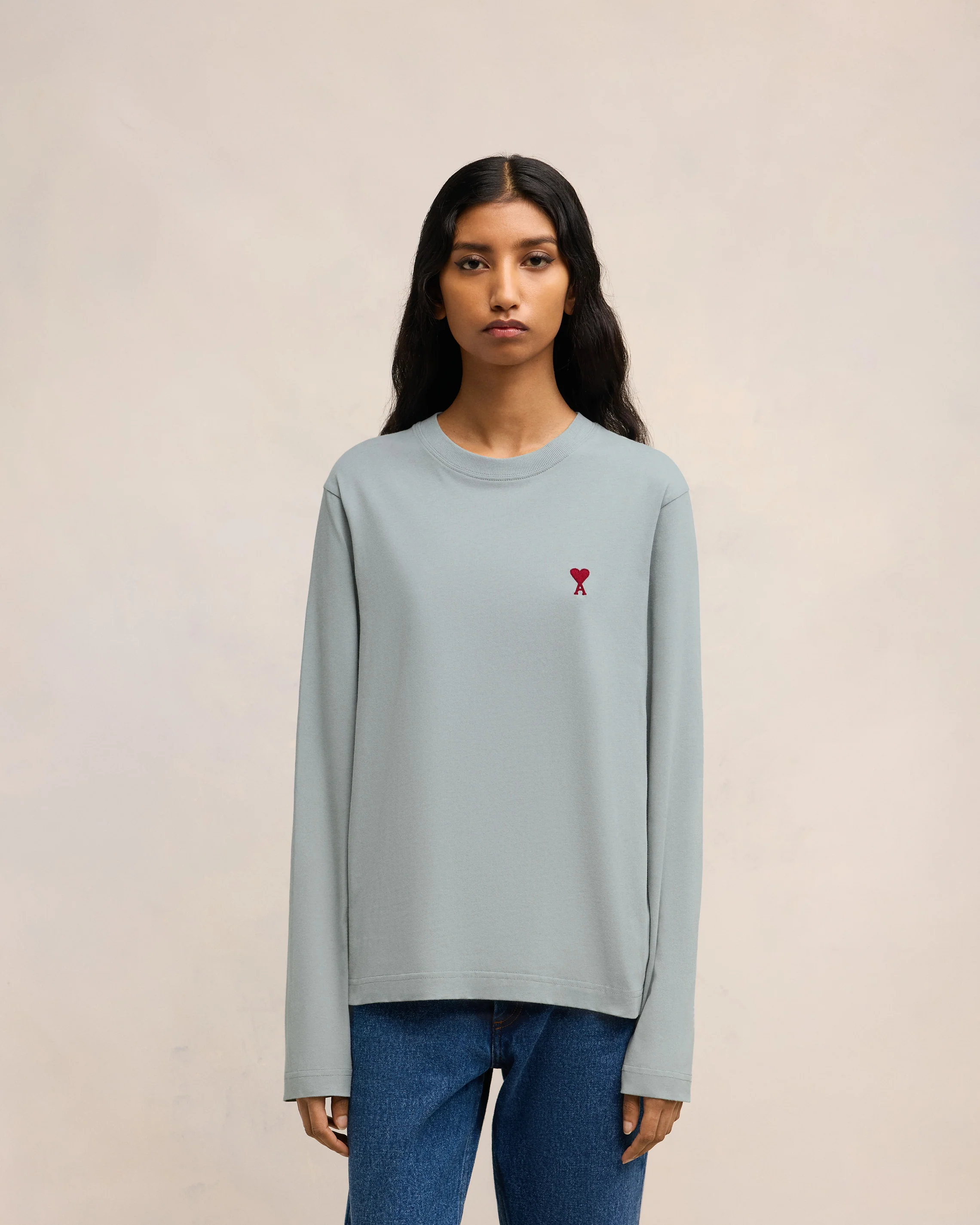 Red Ami de Coeur Longlseeves T-shirt