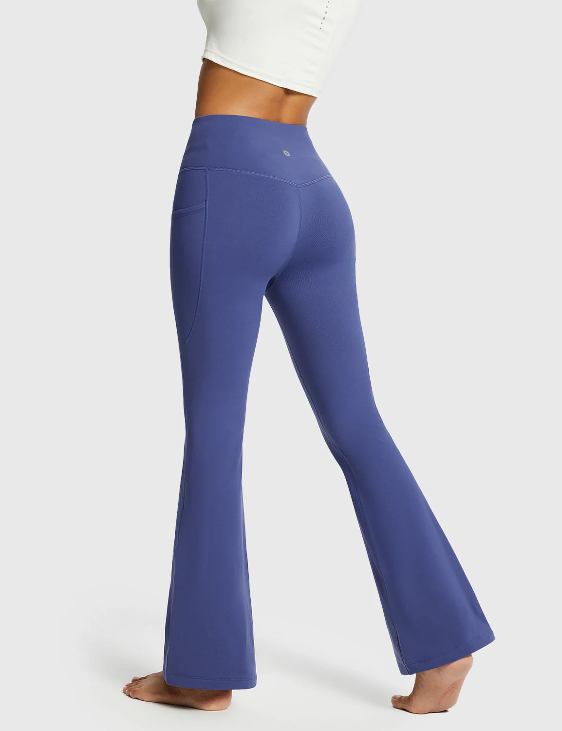 Laureate High-Rise Thermal Flared Pants