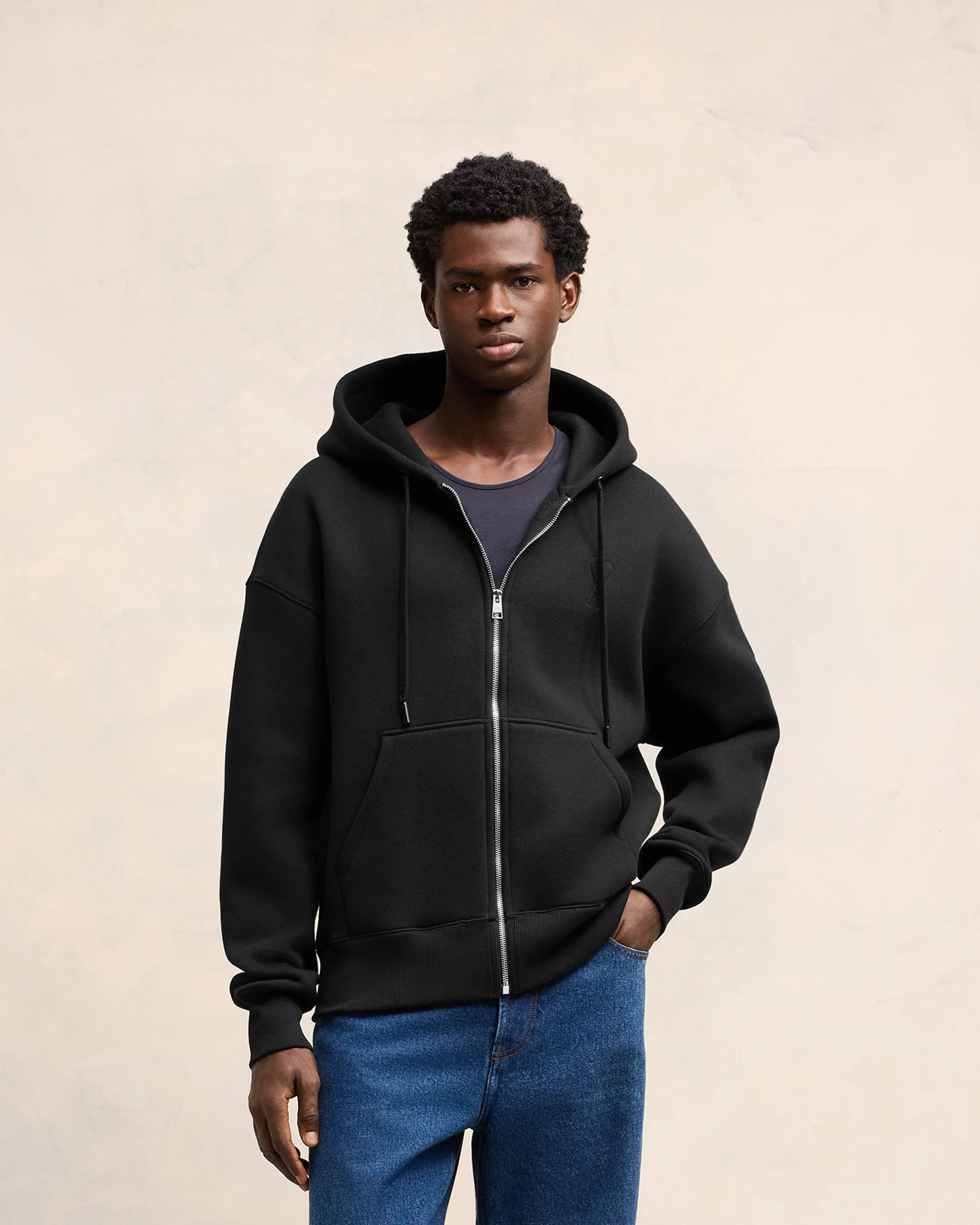 Zipped Ami de Coeur Hoodie