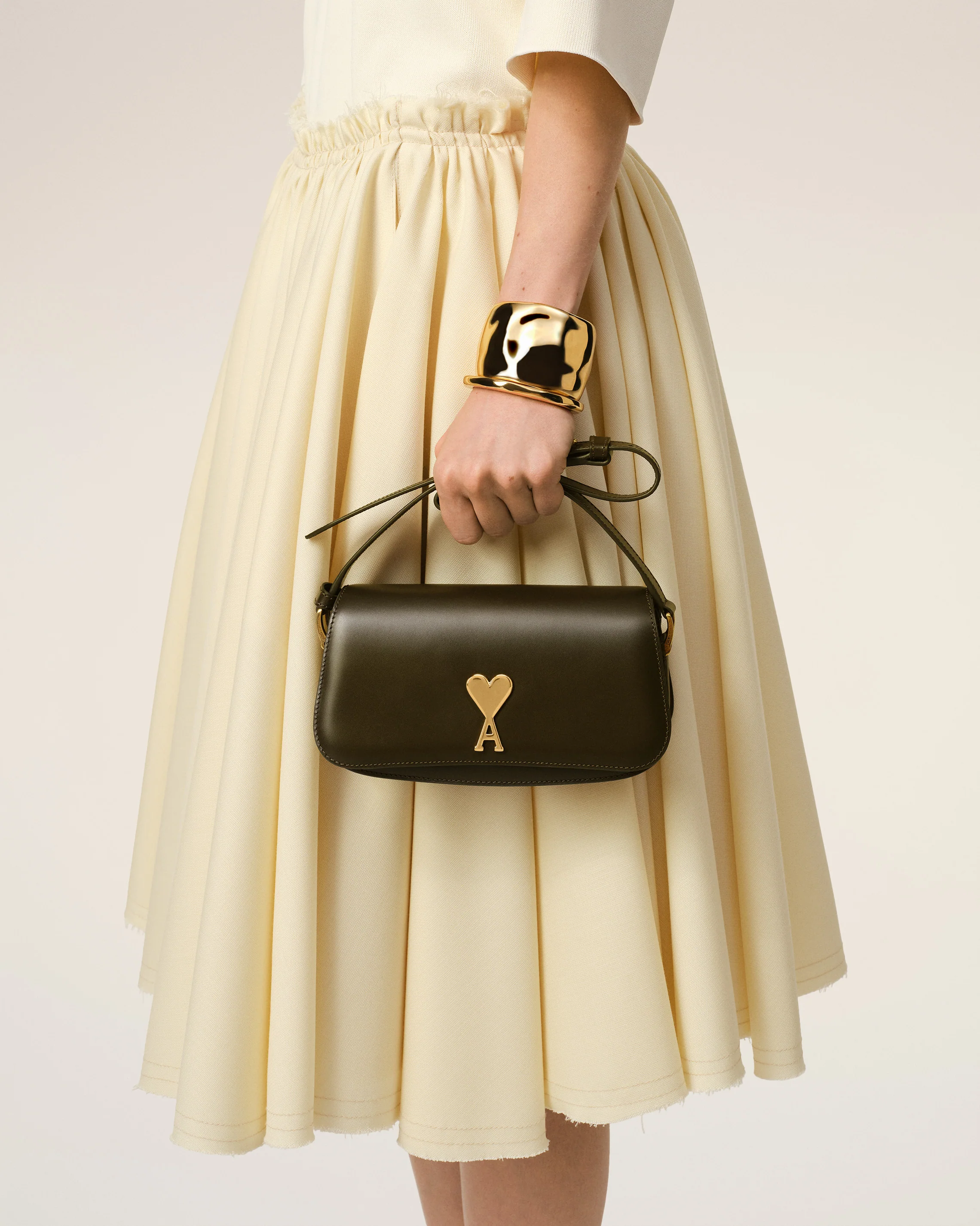 Green Leather Shoulder Bag Paris Paris Bag