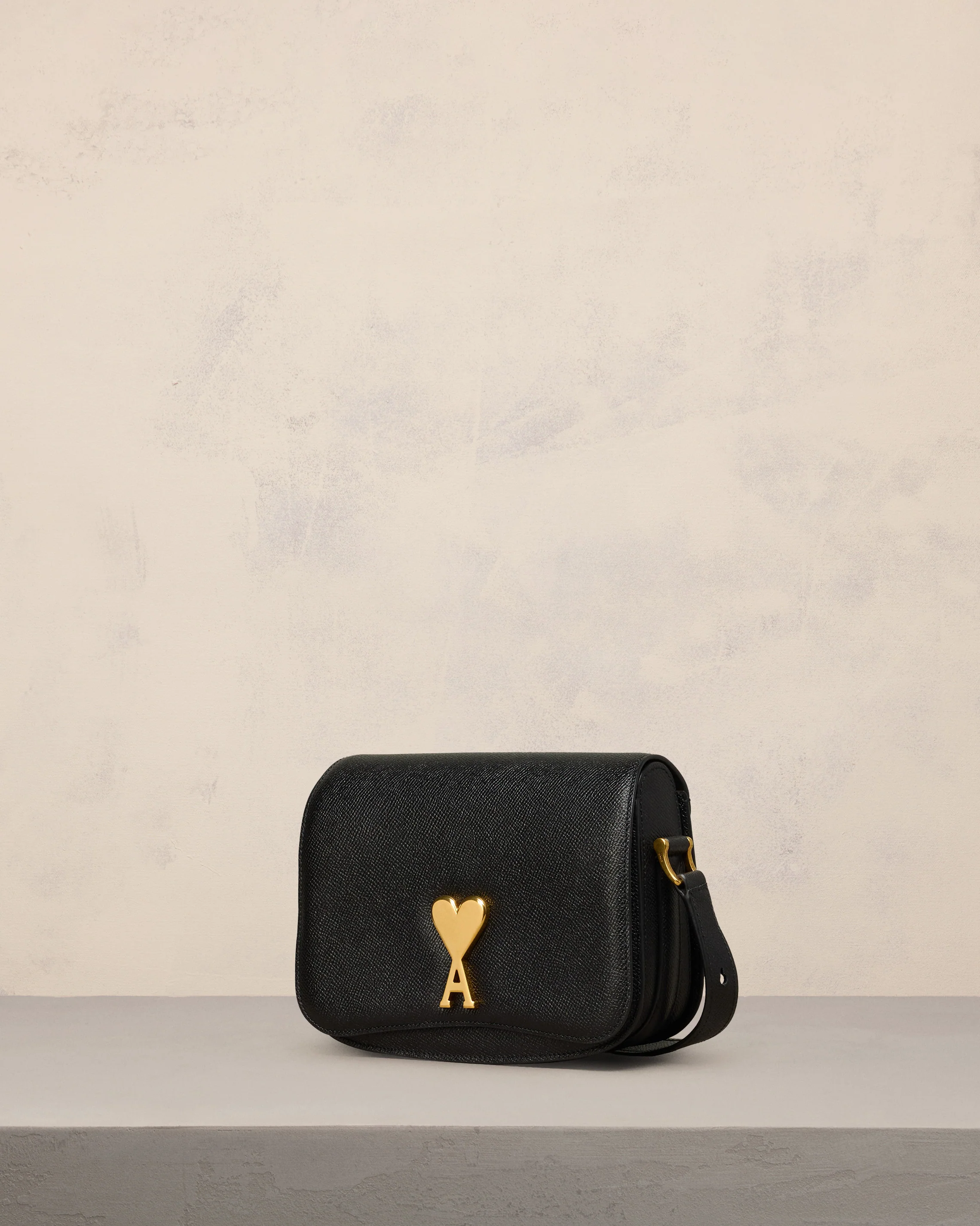 Black Leather Paris Paris Bag